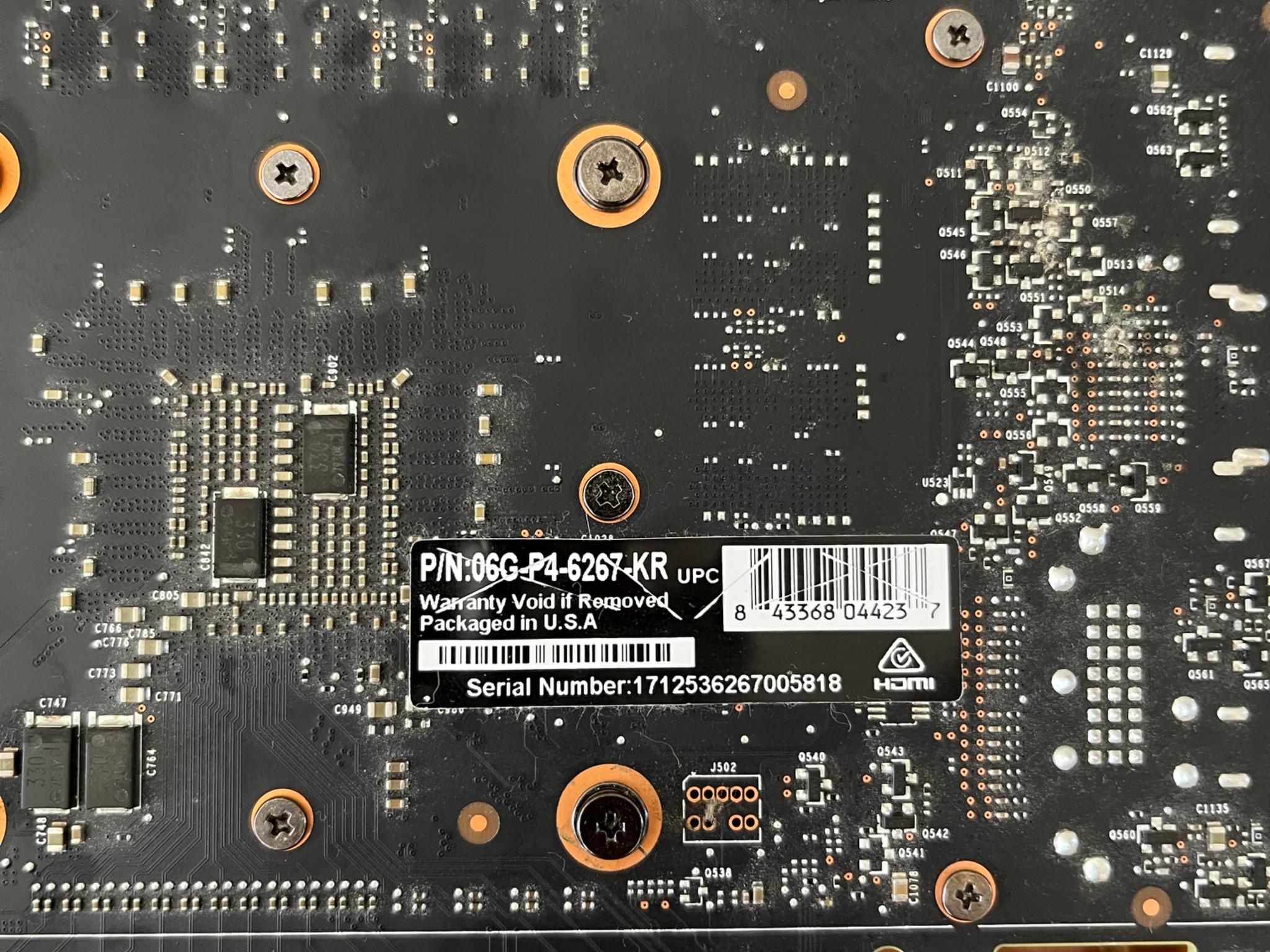 EVGA GeForce GTX 1060 6GB SSC GAMING