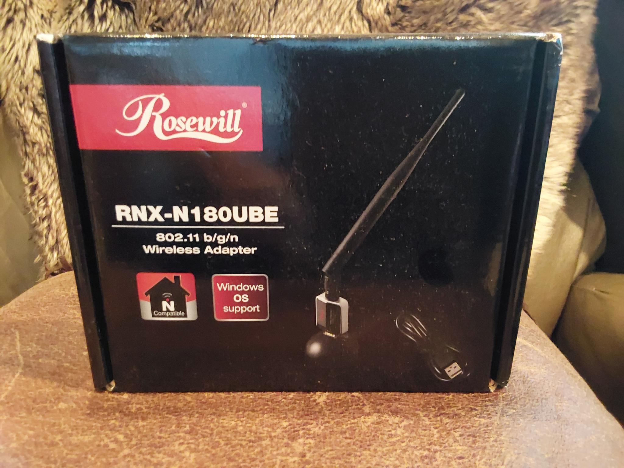 Rosewill RNX-N180UBE Dual-band WiFi USB Wireless Adapter