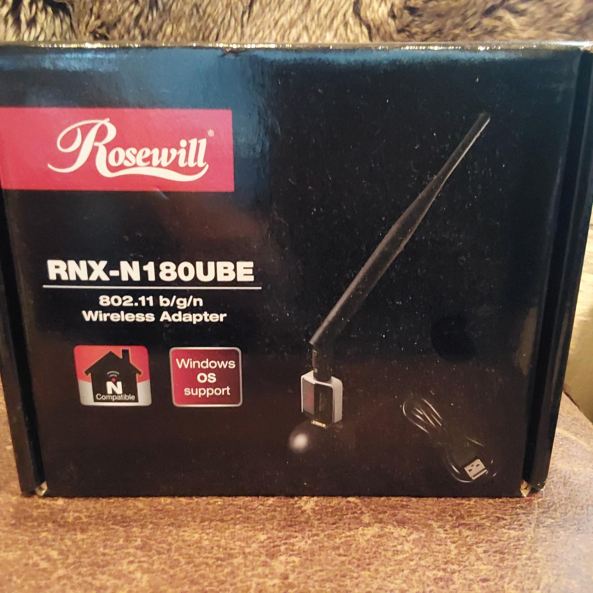 Rosewill RNX-N180UBE Dual-band WiFi USB Wireless Adapter