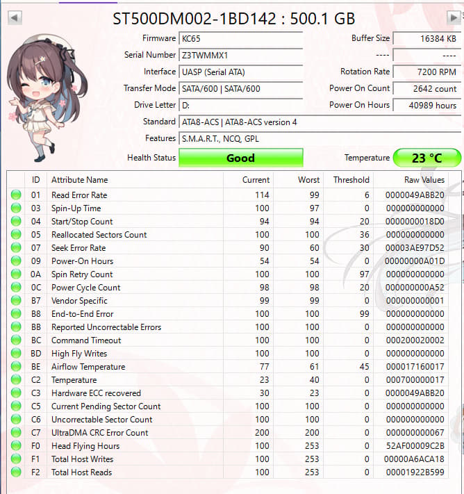Seagate Barracuda 500GB 7200RPM SATA Hard Drive | Tested & Functional