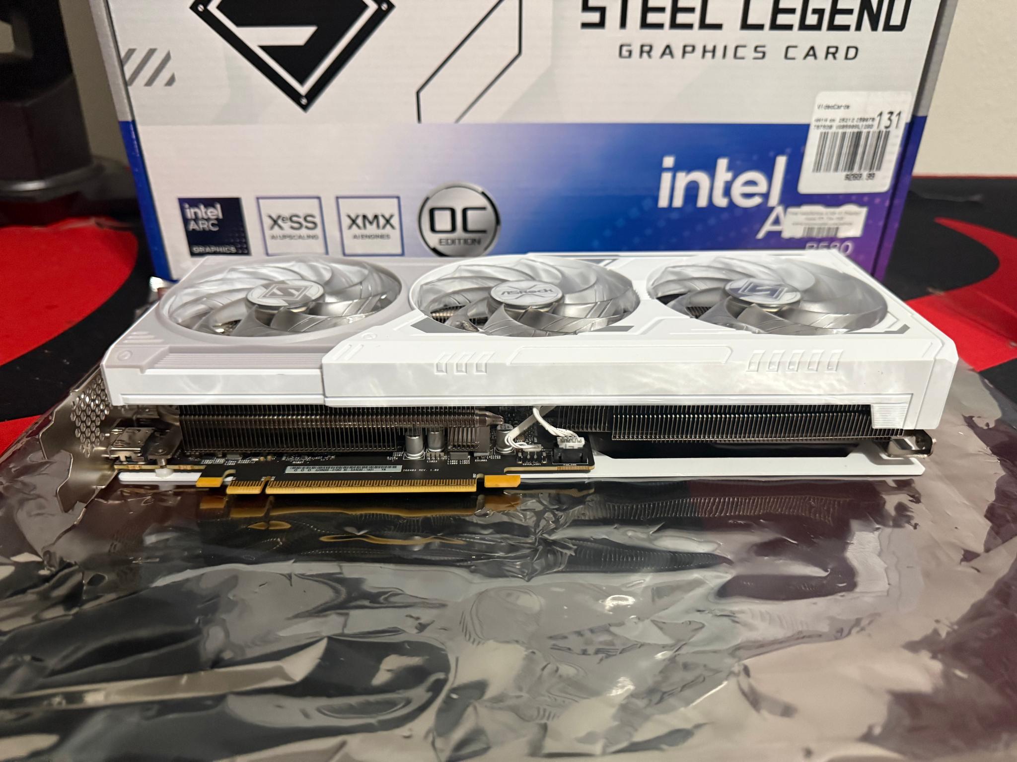 Intel Arc B580 ASRock Steel Legend 12GB VRAM