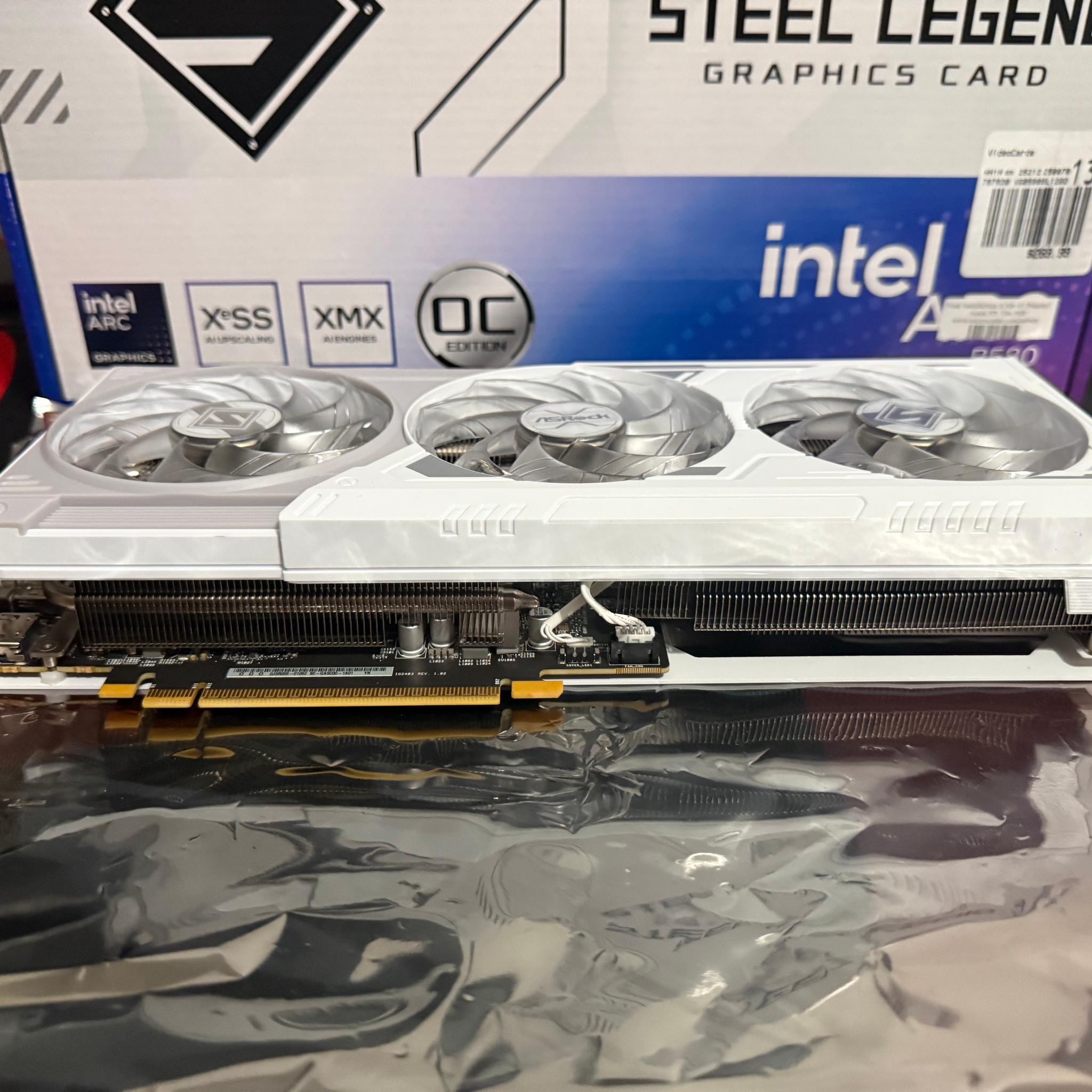 Intel Arc B580 ASRock Steel Legend 12GB VRAM