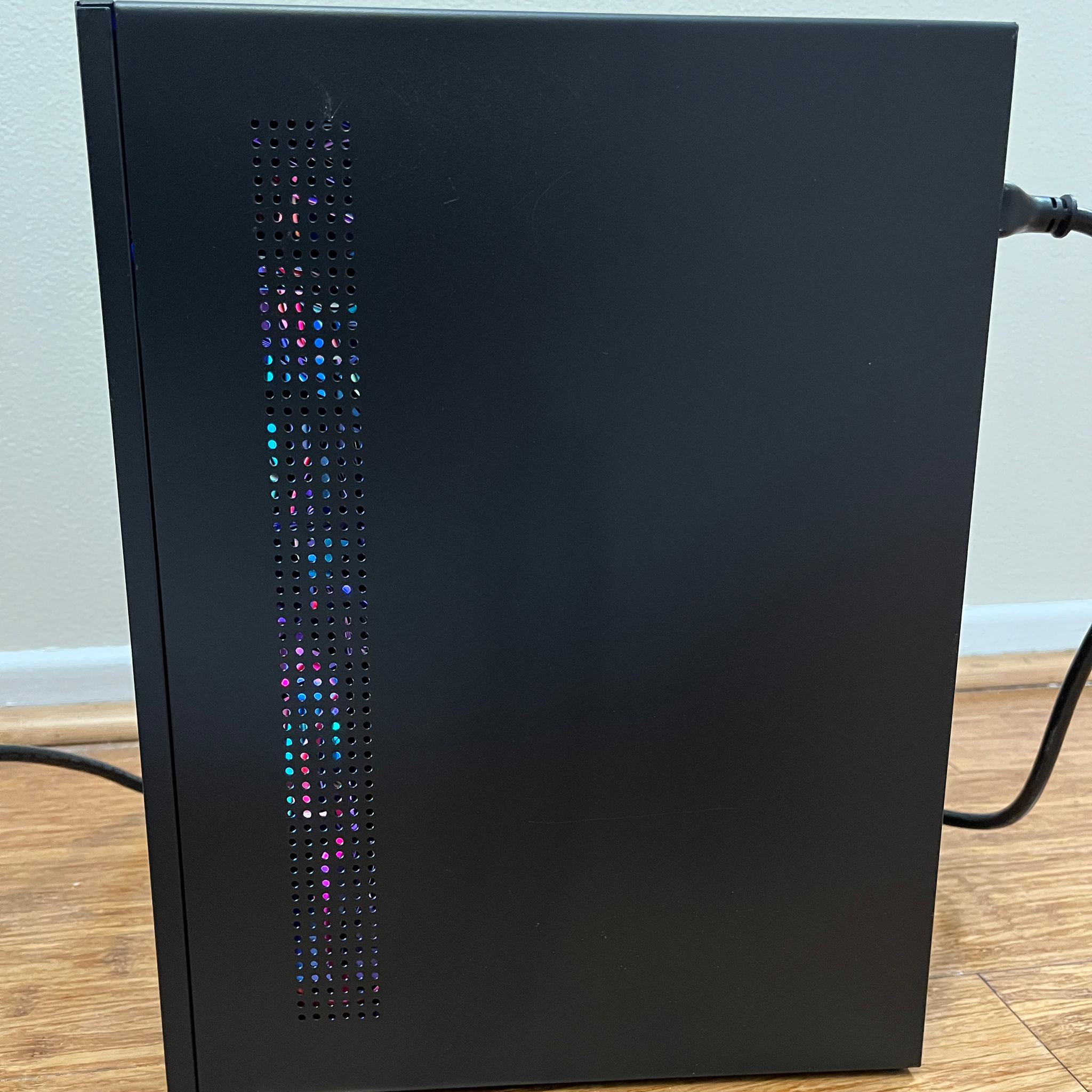 NVIDIA RTX 2060, Intel Core i5-7500, 12GB DDR4 RAM, 870 GB Storage - Small Gaming PC w/ Wi-Fi & BT