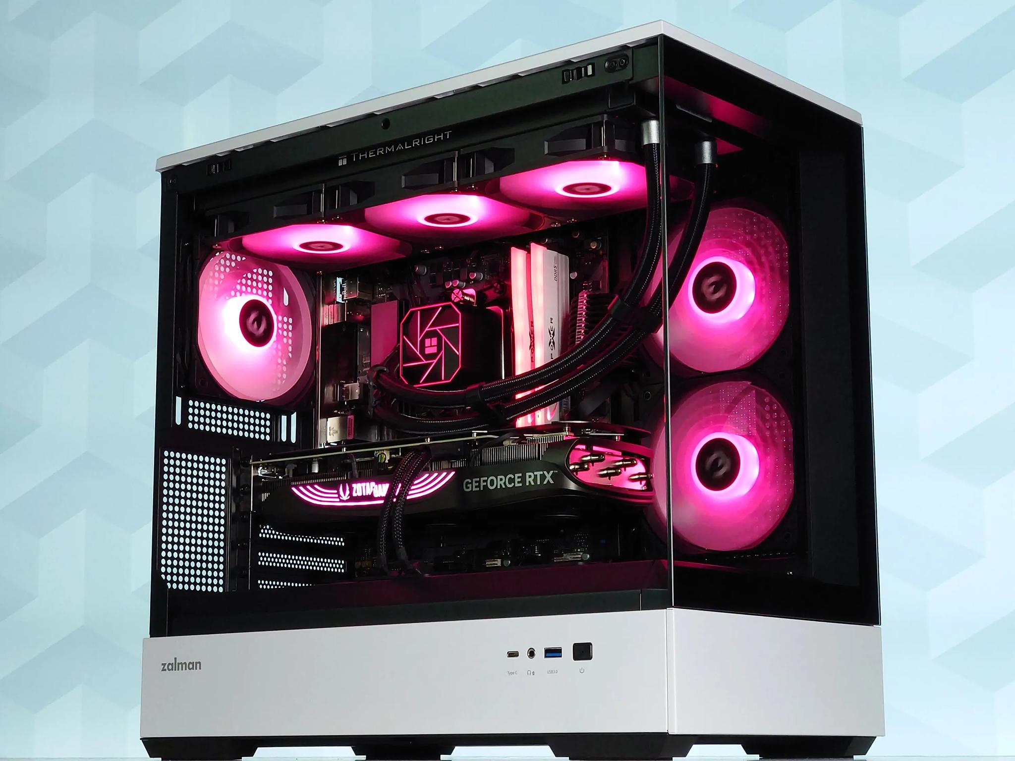 🤍🖤🐼 Gaming PC🎍Nvidia RTX 4070 Ti 12GB🎍Ryzen 7 8700F🎍32GB DDR5🎍1TB NVME GEN4