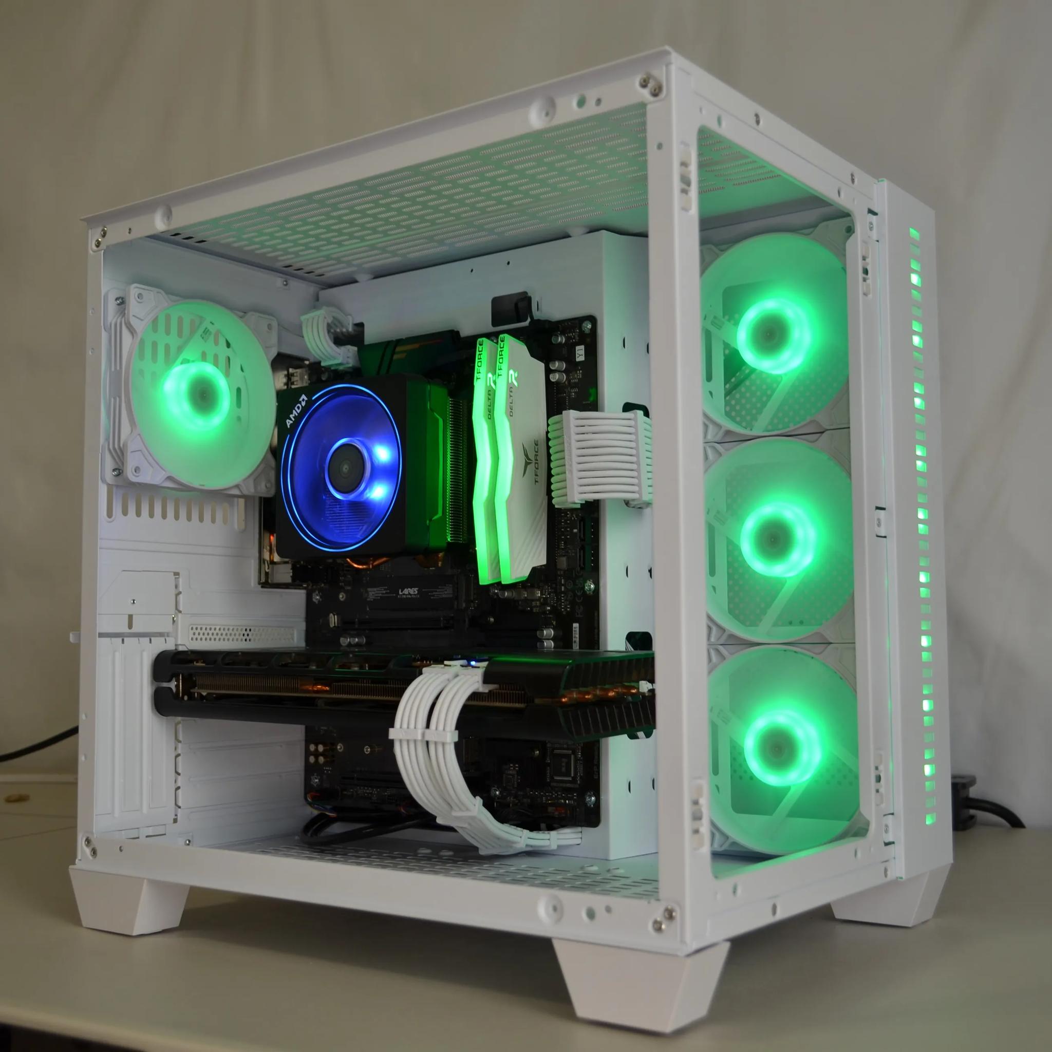 ❄️FrostBite V2🧊- Ryzen 7 CPU | RX 5700 XT, (RTX 3060 equivelent) | 1tb NVMe | WiFi 🧊