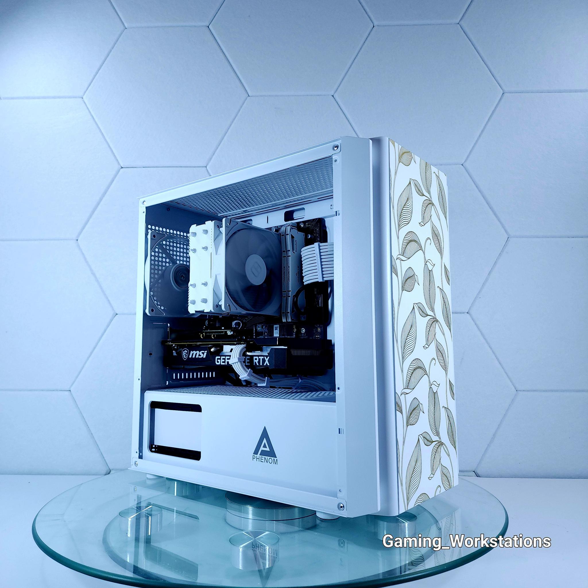 🤍RTX 3060Ti | Ryzen 5 4500 ● 1080p Gaming Computer