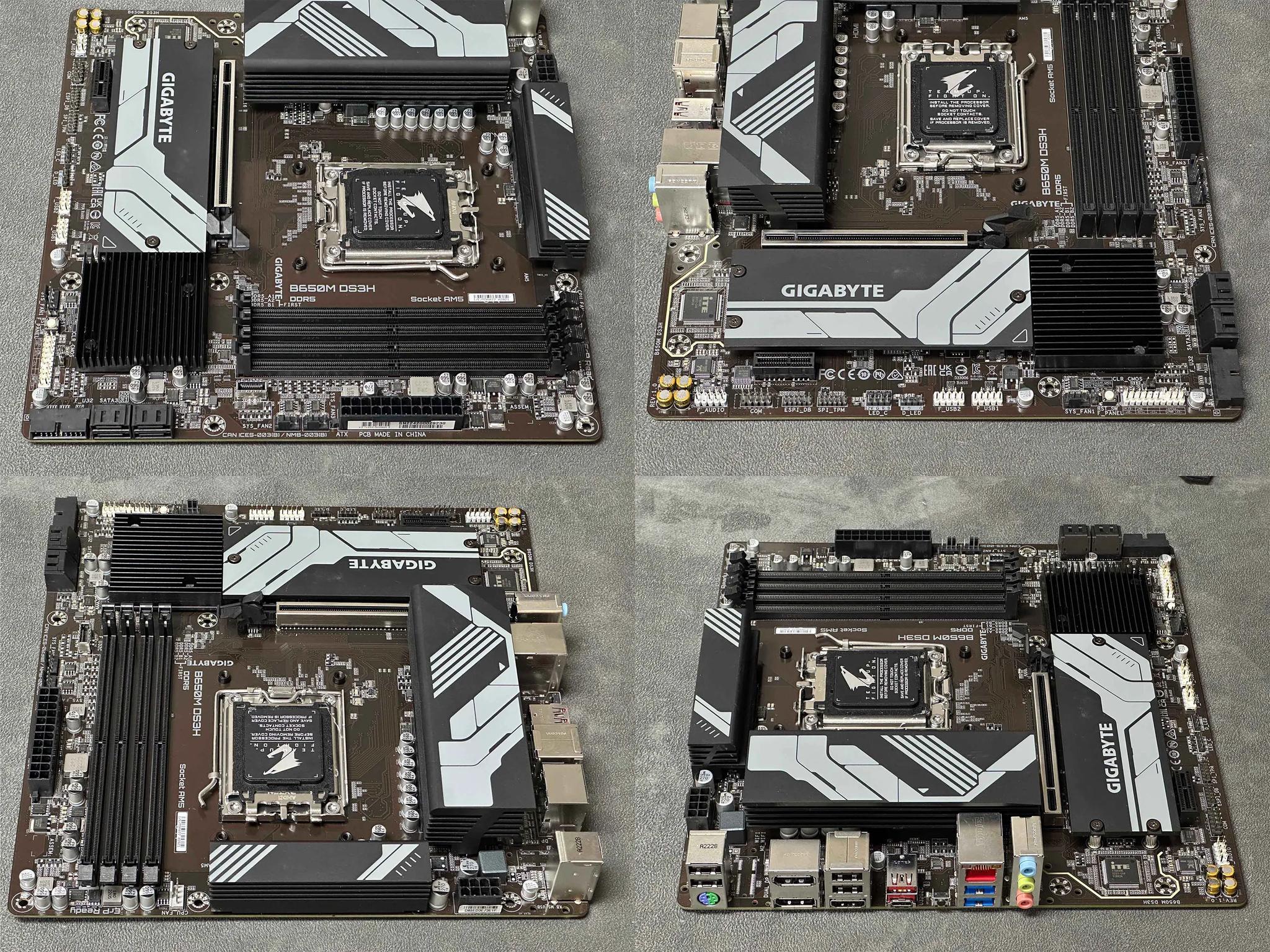 GIGABYTE B650 DS3H Motherboard | Perfect Condition | AMD Socket AM5 | Supports Two Gen 4 M.2 Drives
