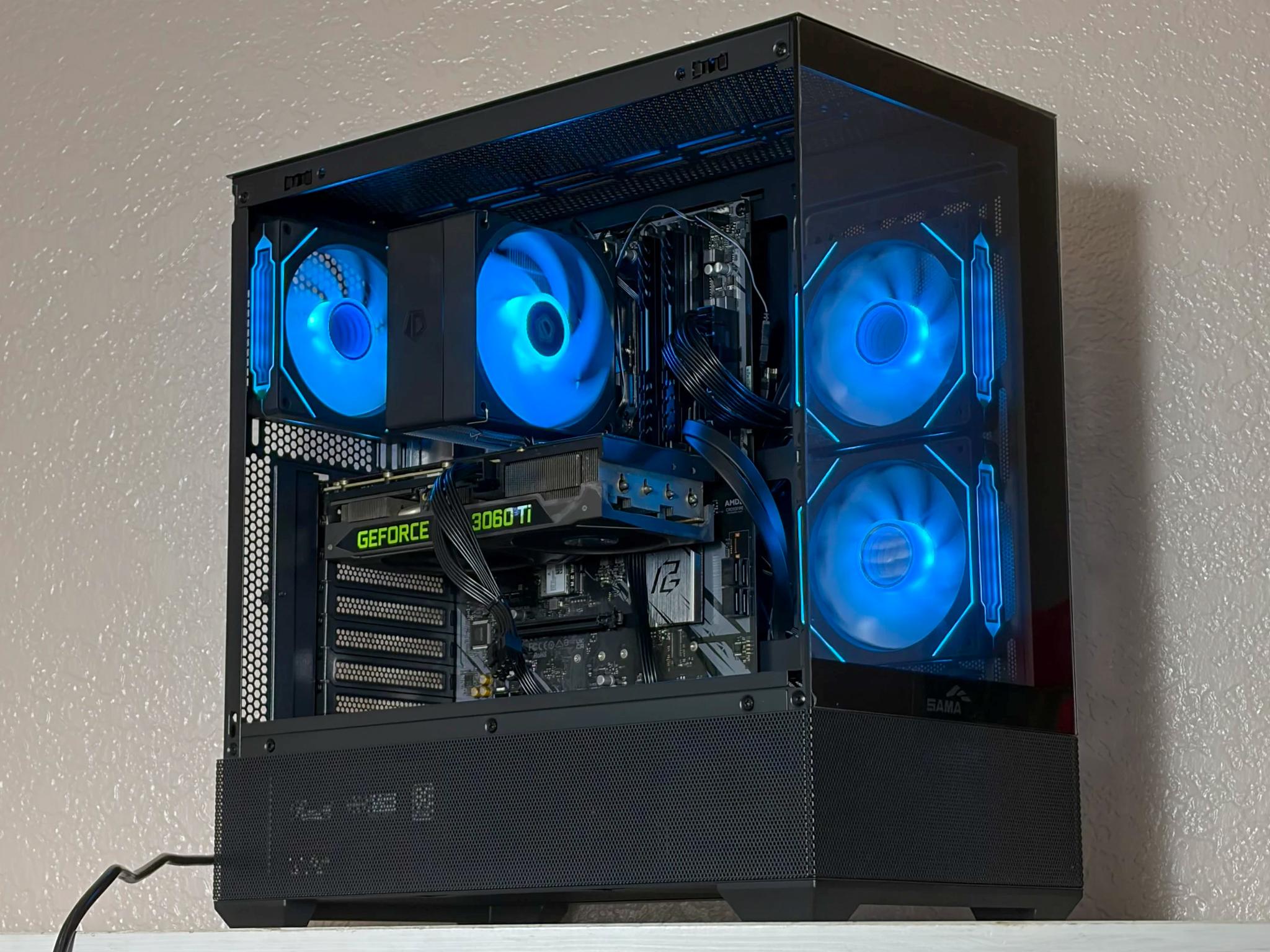 🖤3060 TI PC❤️|Ryzen 5 5500|512GB NVME|16GB DDR4|Windows 11 Pro|Wifi and BT|