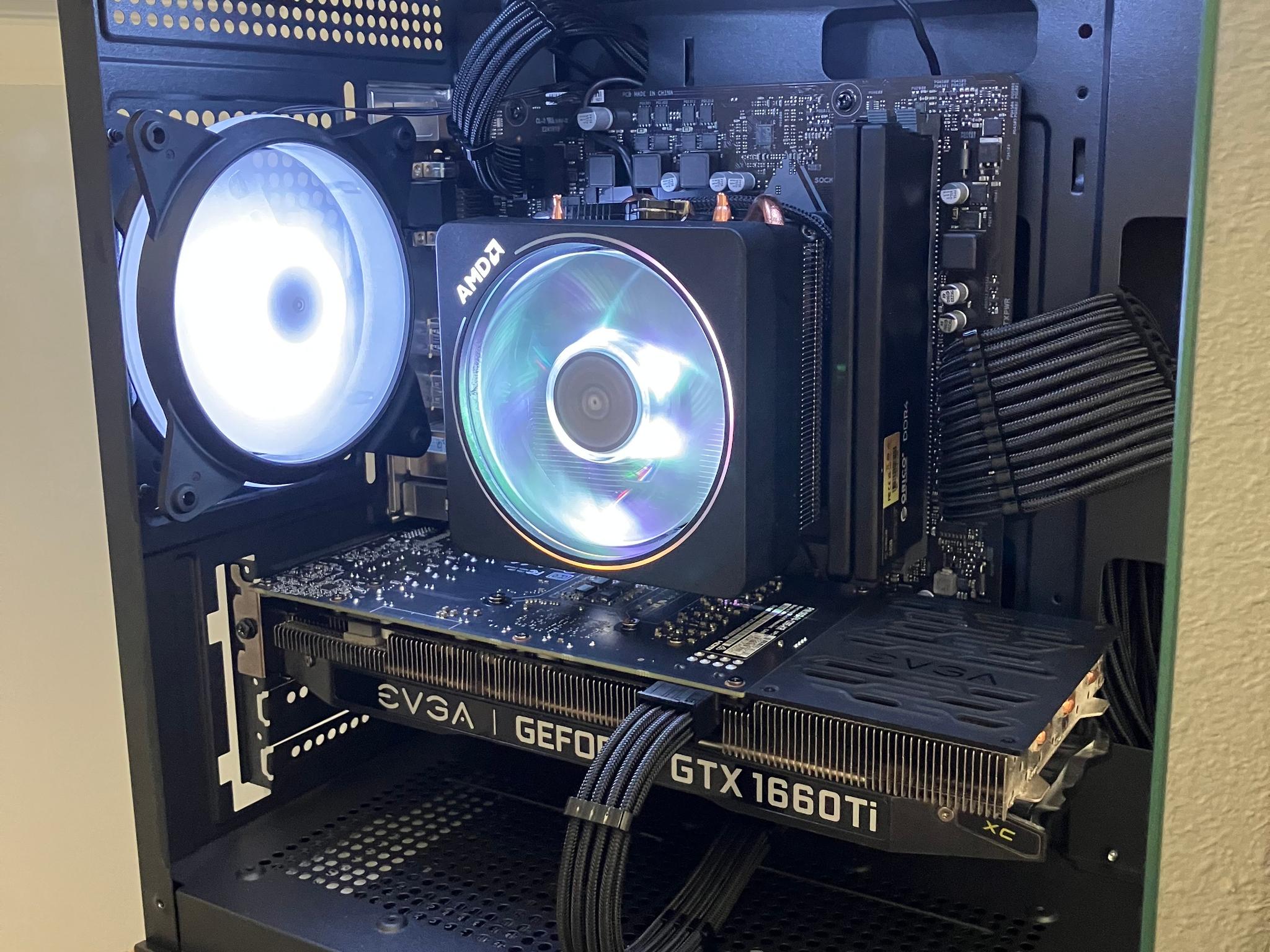 Nvidia Geforce Gtx Ryzen 3600x Gtx 1070 Ti Gaming PC R53600X EVGA