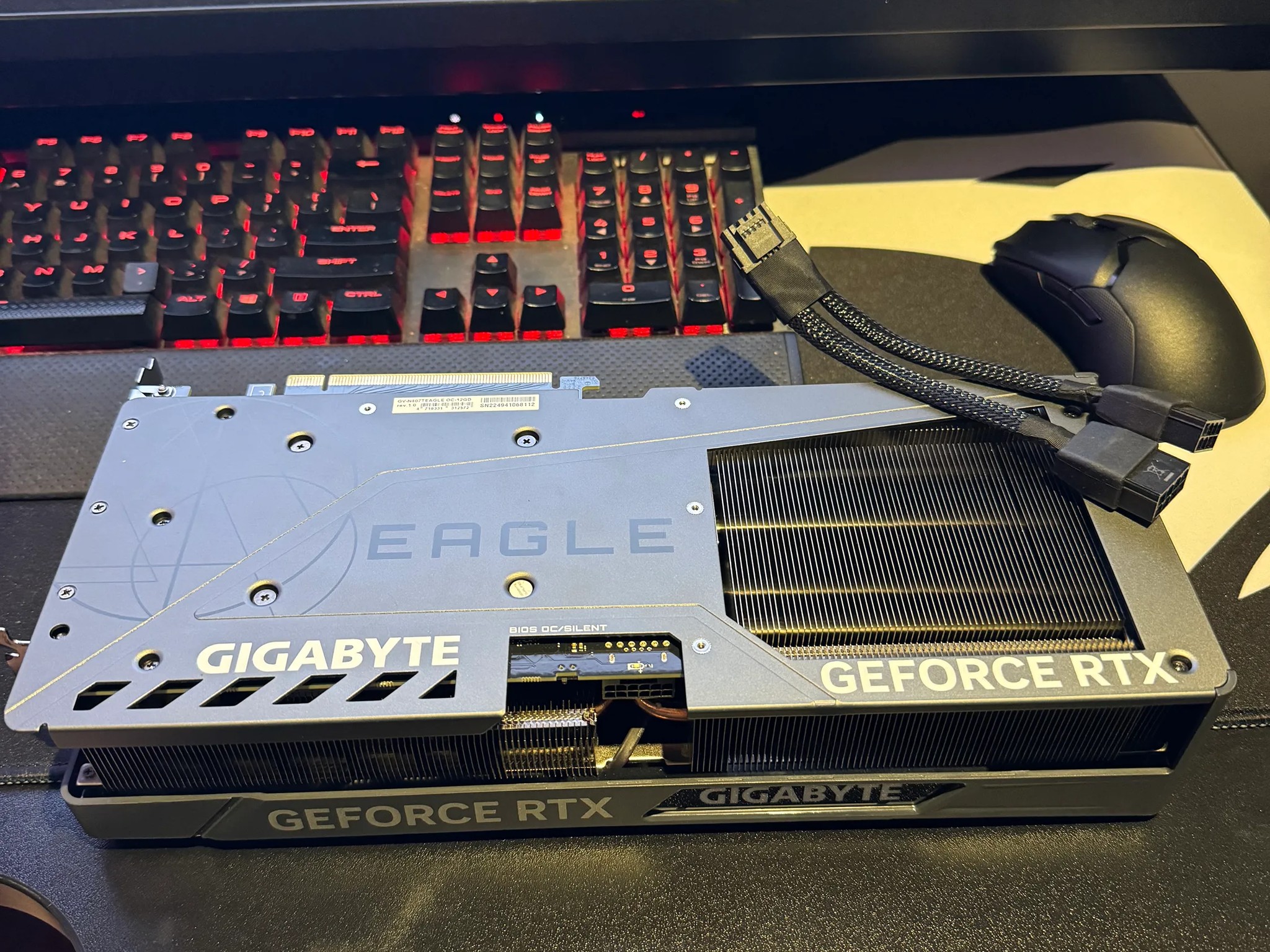 GIGABYTE GeForce RTX 4070 Ti Eagle OC 12G graphics Card, 3X WINDFORCE Fans, 12GB 192-bit GDDR6X