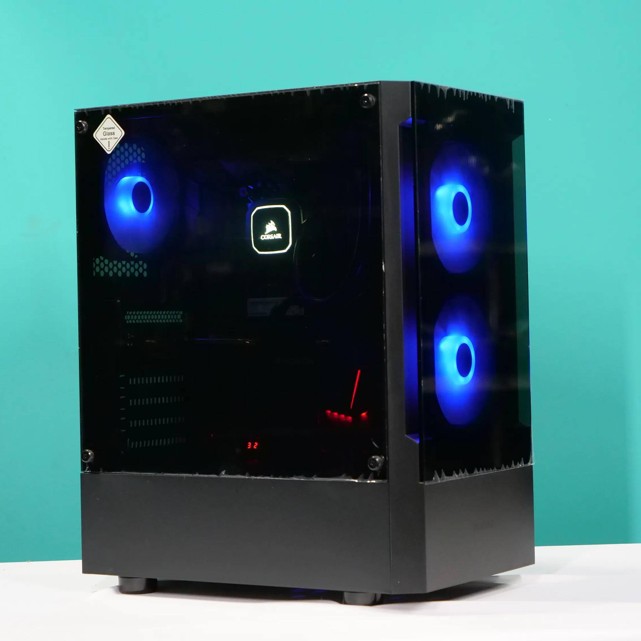 UCW Ready to Play "Lucky Devil" build. (i7-8700k + RX 6650 XT 8gb + 32gb) Free Ship!