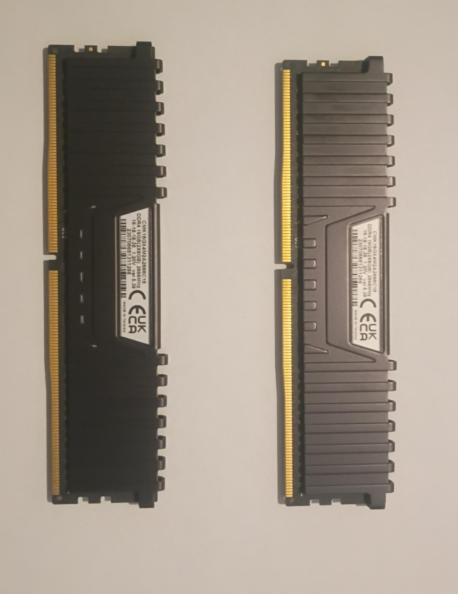 Corsair Vengeance LPX 16GB (2x8GB) DDR4 2666MHz 288-Pin DIMM CMK16GX4M2A2666C16