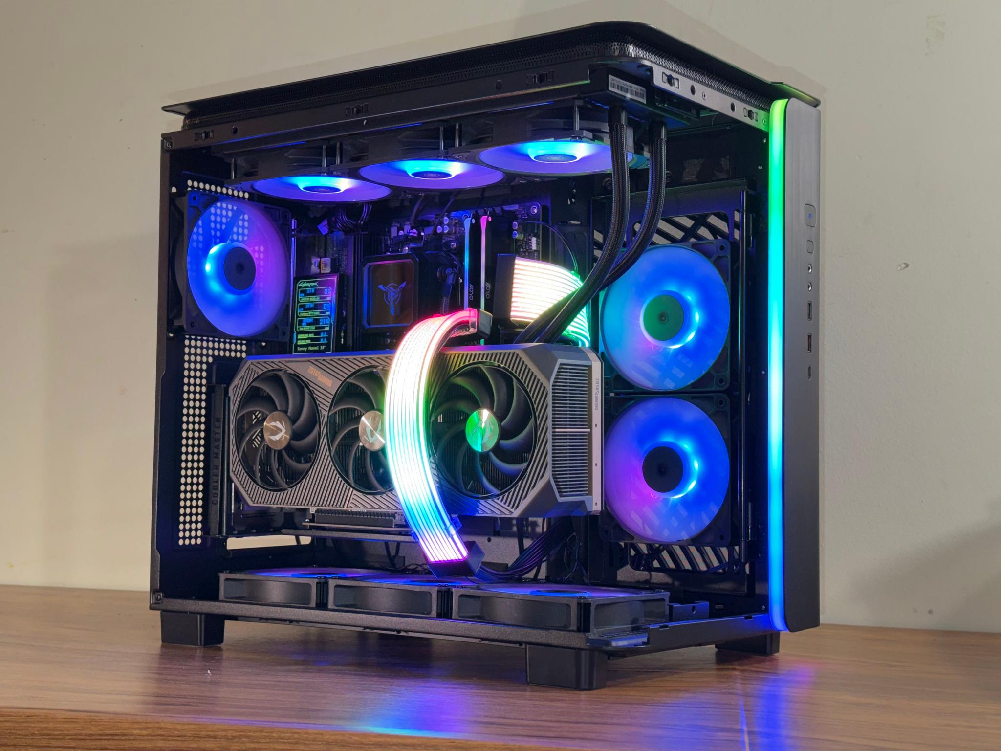 ⚡RTX 5080 | 9800x3d | 32gb DDR5 | 2tb NVMe SSD | Windows 11 | "Phantom Nebula 95"