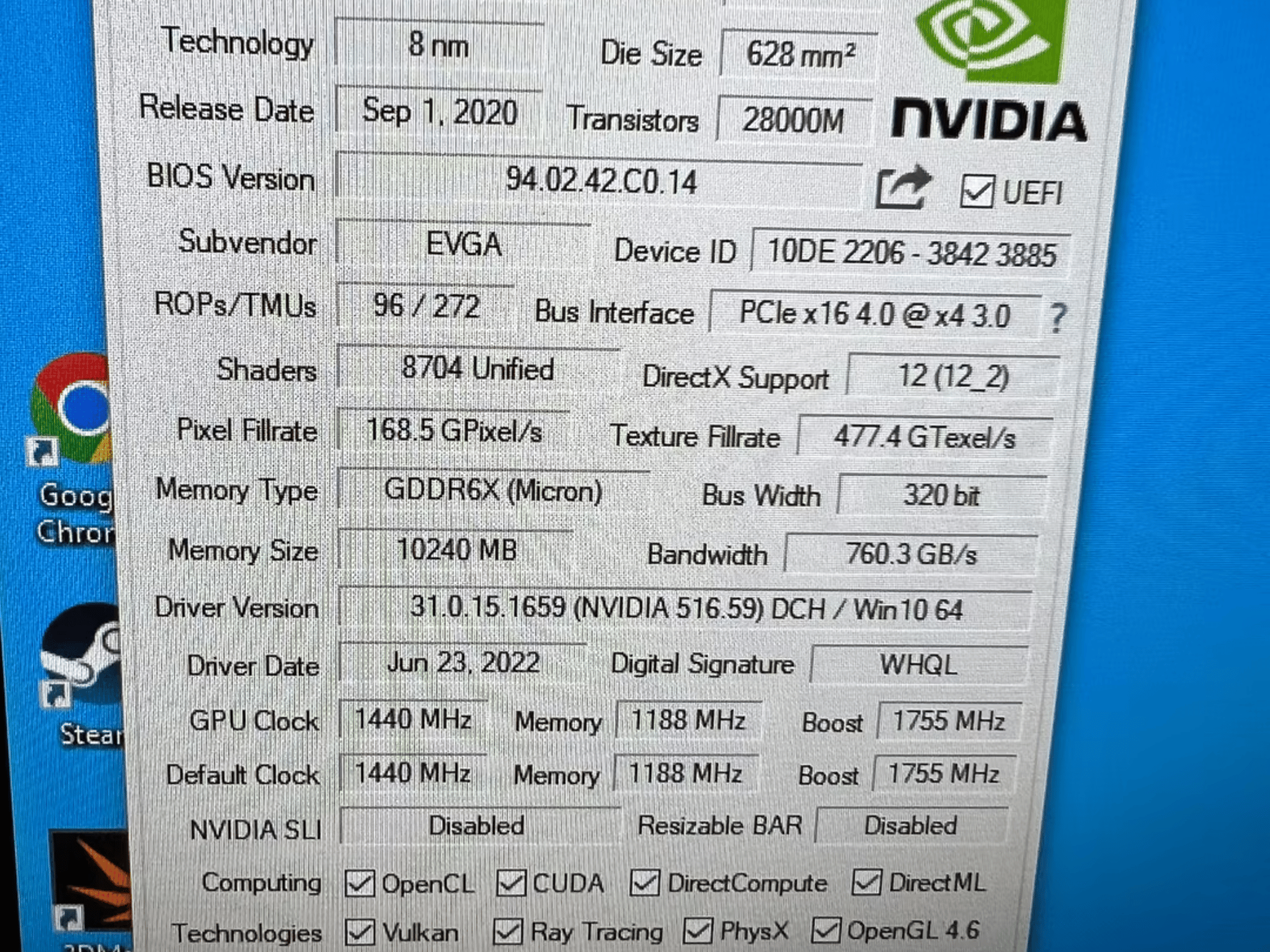 EVGA - GeForce RTX 3080 XC3 ULTRA GAMING 10GB (FHR)