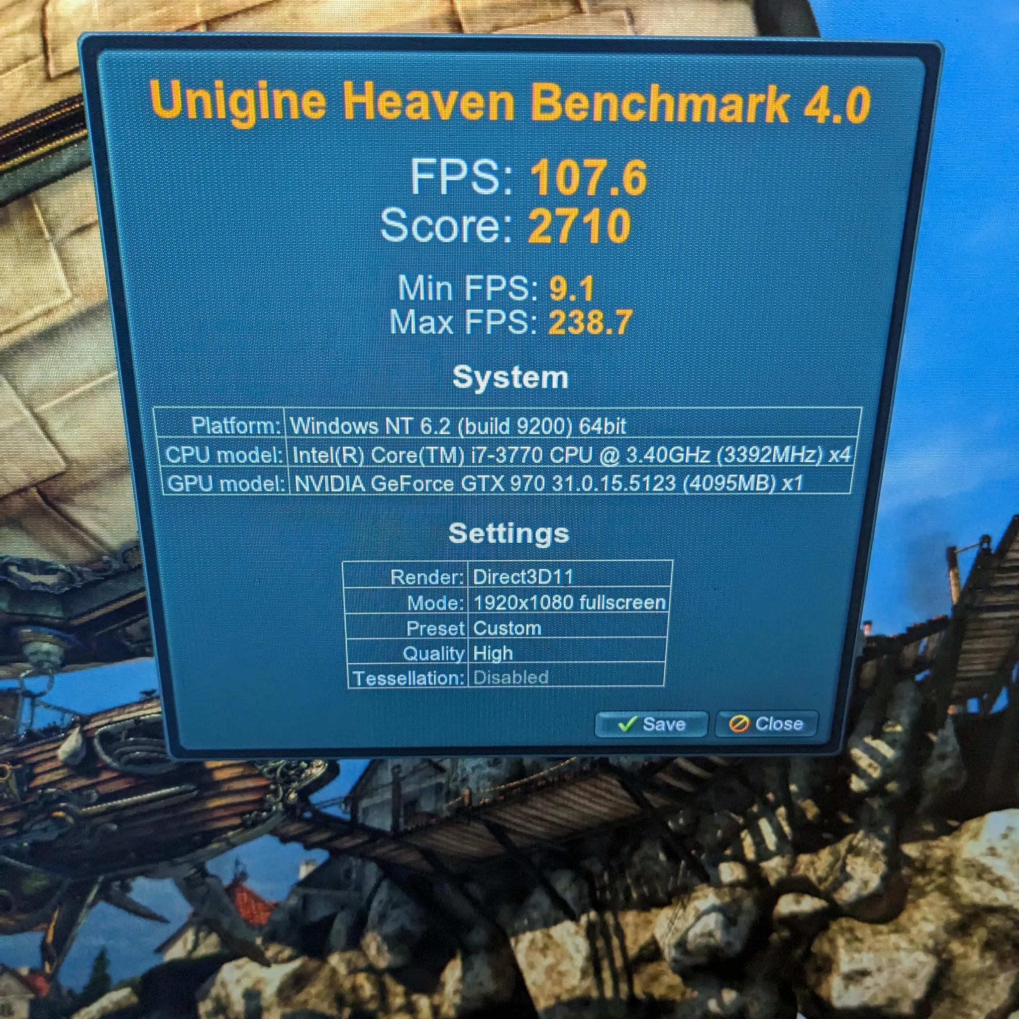STARTER SYSTEM | WiFi, Win11, i7-3770, 16GB RAM, GTX 970, 480GB SSD