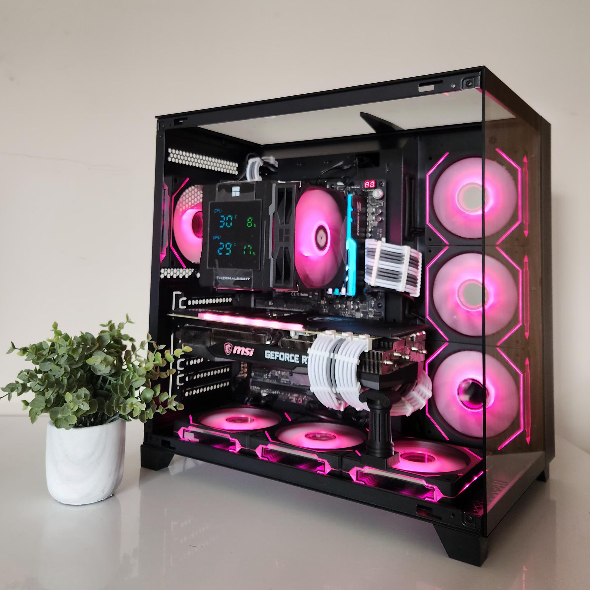 RTX3080 | I9 9900k | 32GB DDR4 | Ultimate 1440p Gaming PC | Win 11 Home \ BT | Black Build