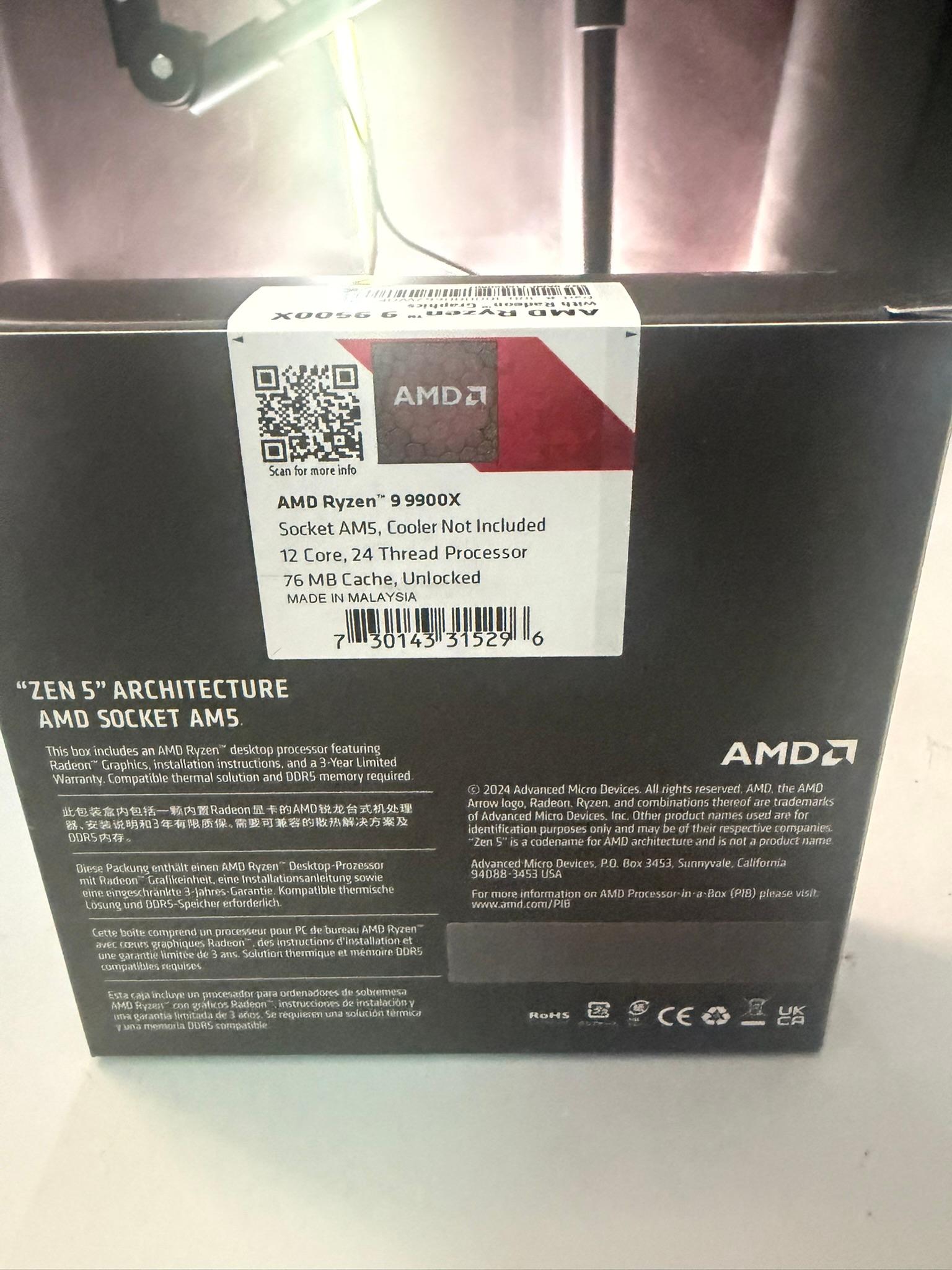 AMD Ryzen 9 9900X