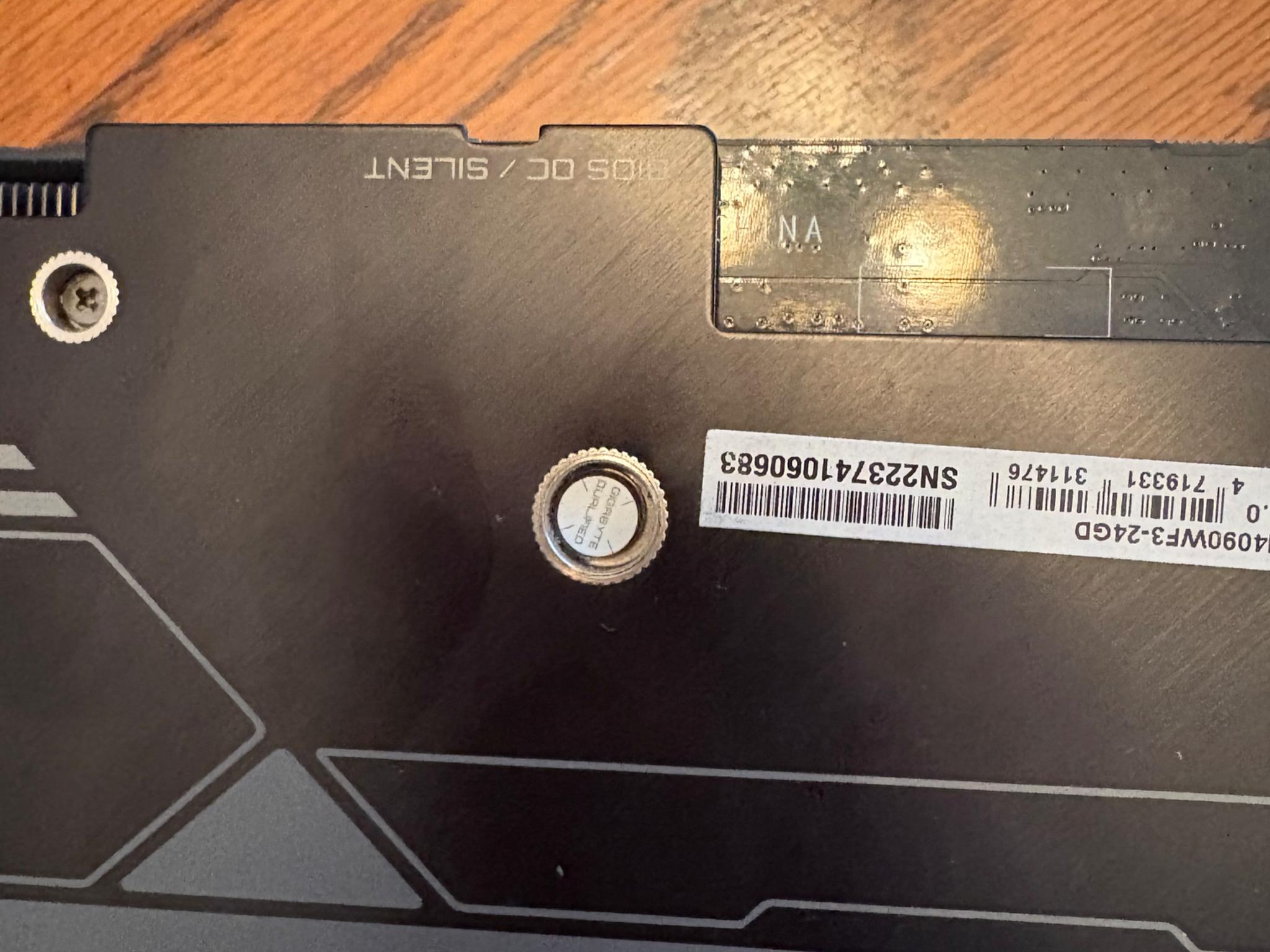 Gigabyte 4090 no box