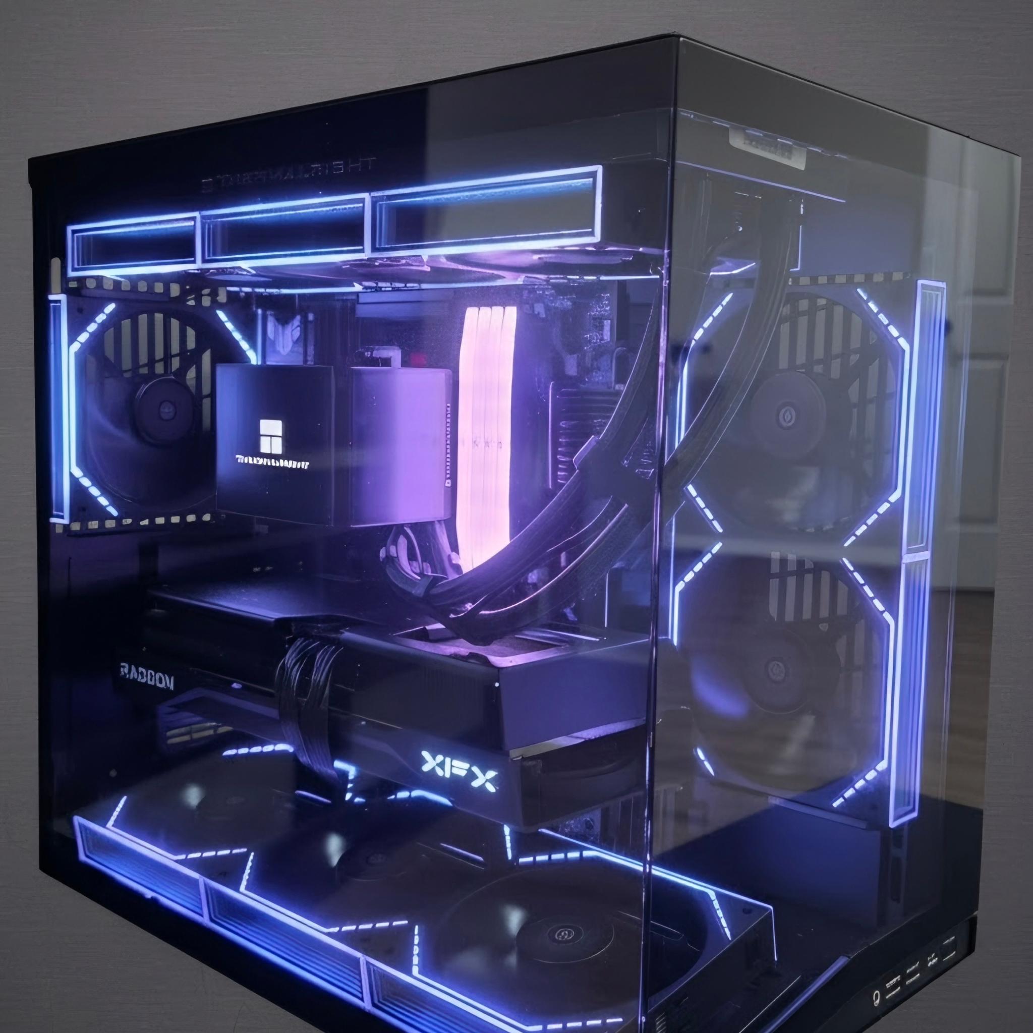 High-End Gaming & Performance PC – Ryzen 7 9850X3D + Radeon RX 9070 XT