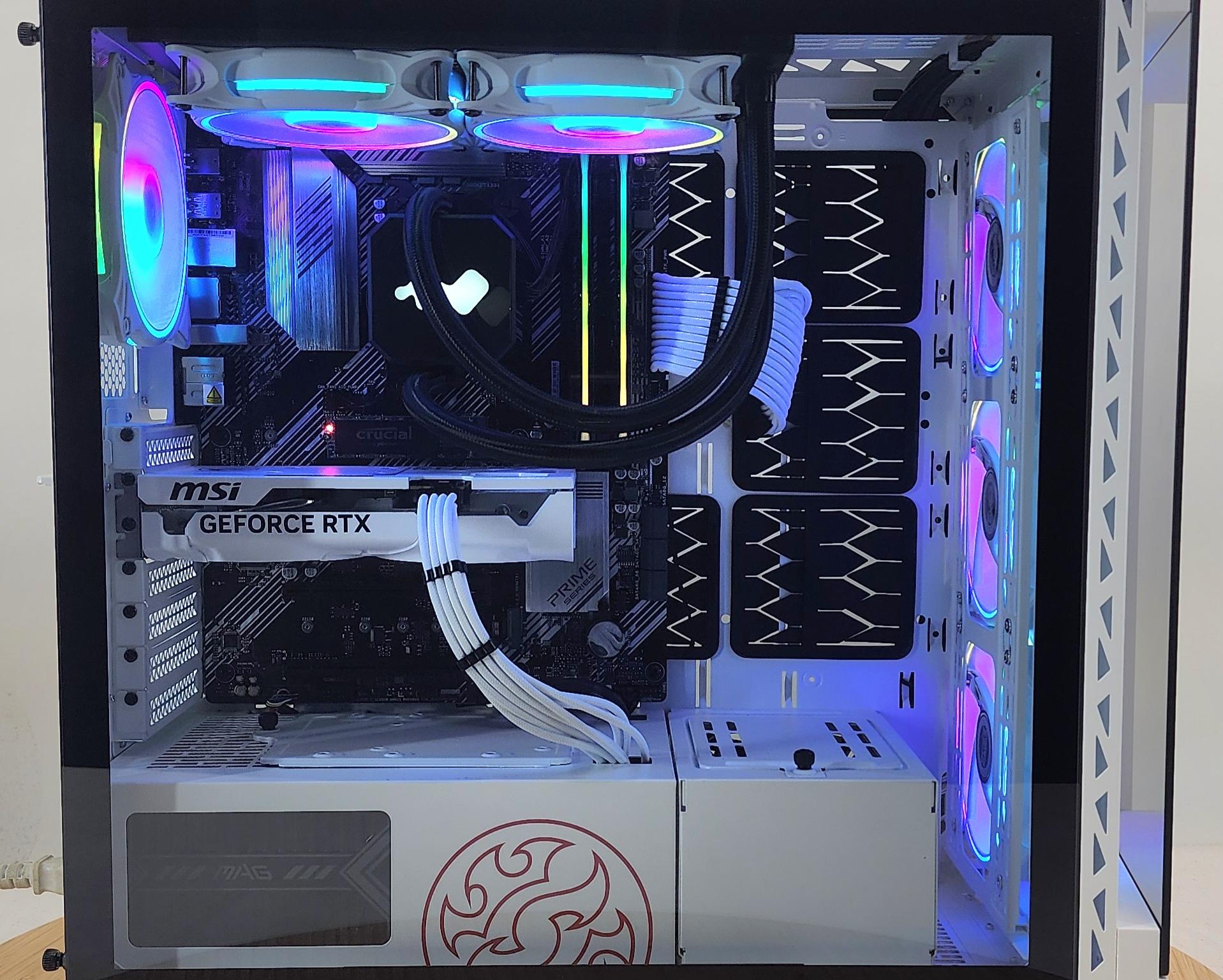 Gaming PC Ryzen 7 5700X 16GB RAM 500GB SSD RTX 5060  8GB Windows 11 Computer