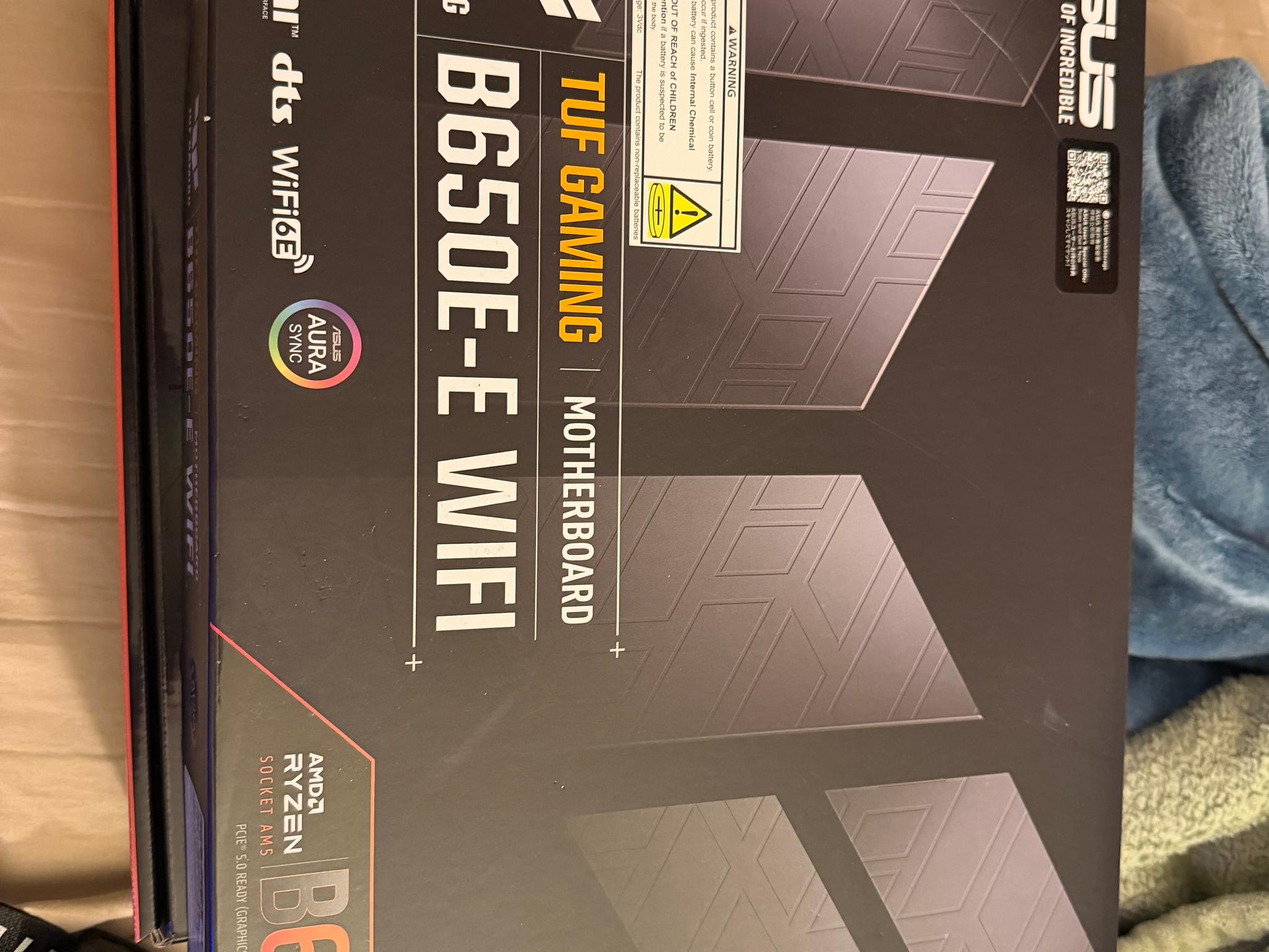 Productivity Motherboard + CPU Bundle! ASUS TUF B650E-E WIFI + AMD Ryzen 9 7950X