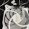 Sama White 120mm ARGB Case fans 4x