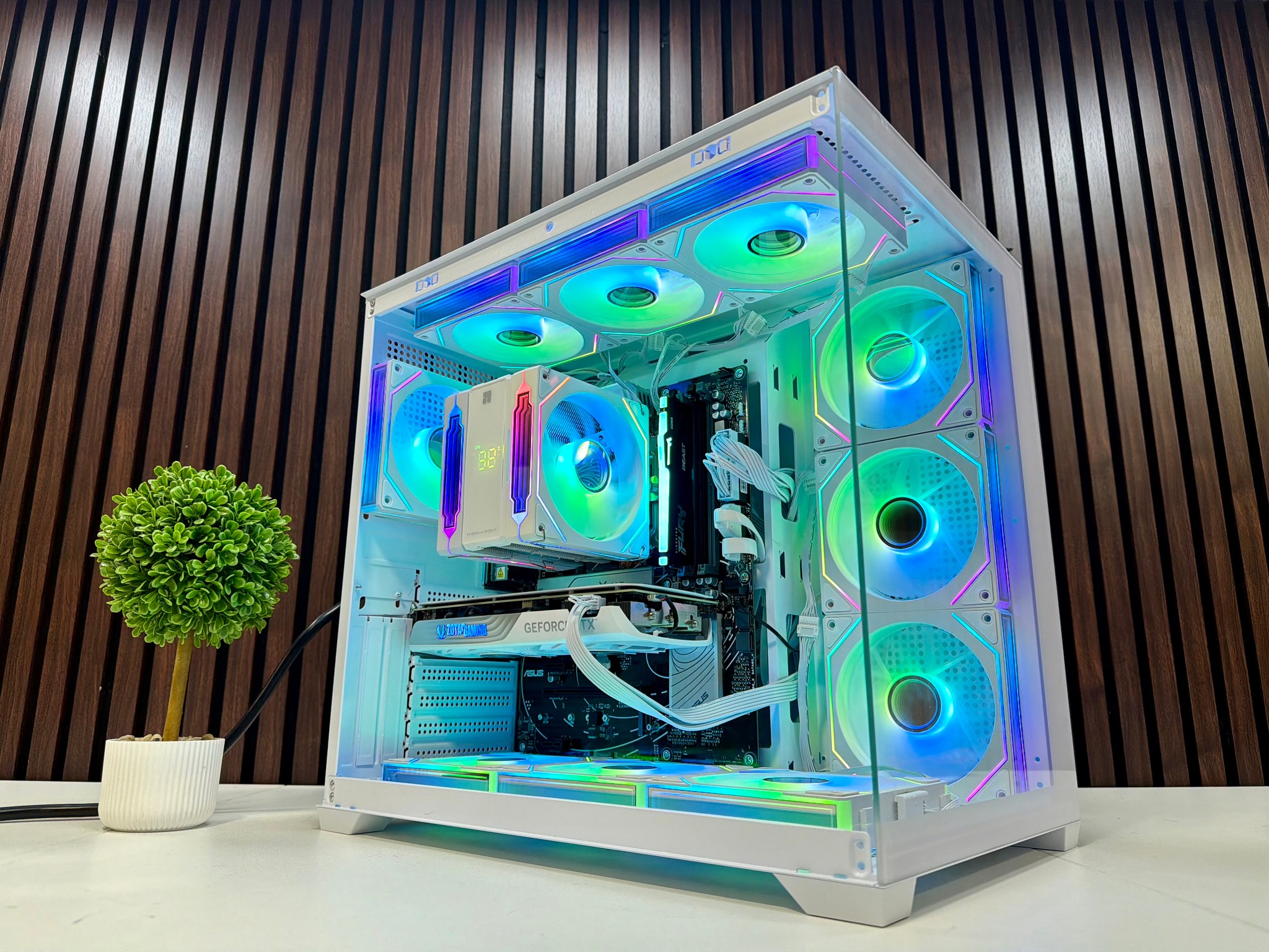 RTX 4070 Super | Ryzen 9600X | 16GB DDR5 | 1TB M.2 | 850 Watt Gold PSU | LCD AIO