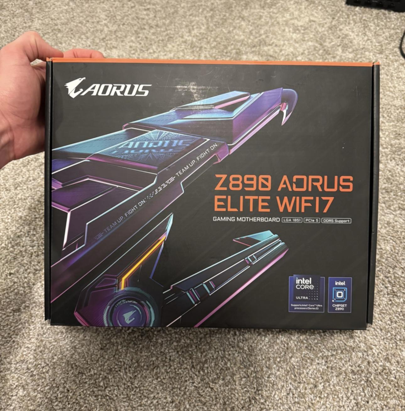 Gigabyte AORUS Z890 AORUS ELITE WiFi 7 motherboard