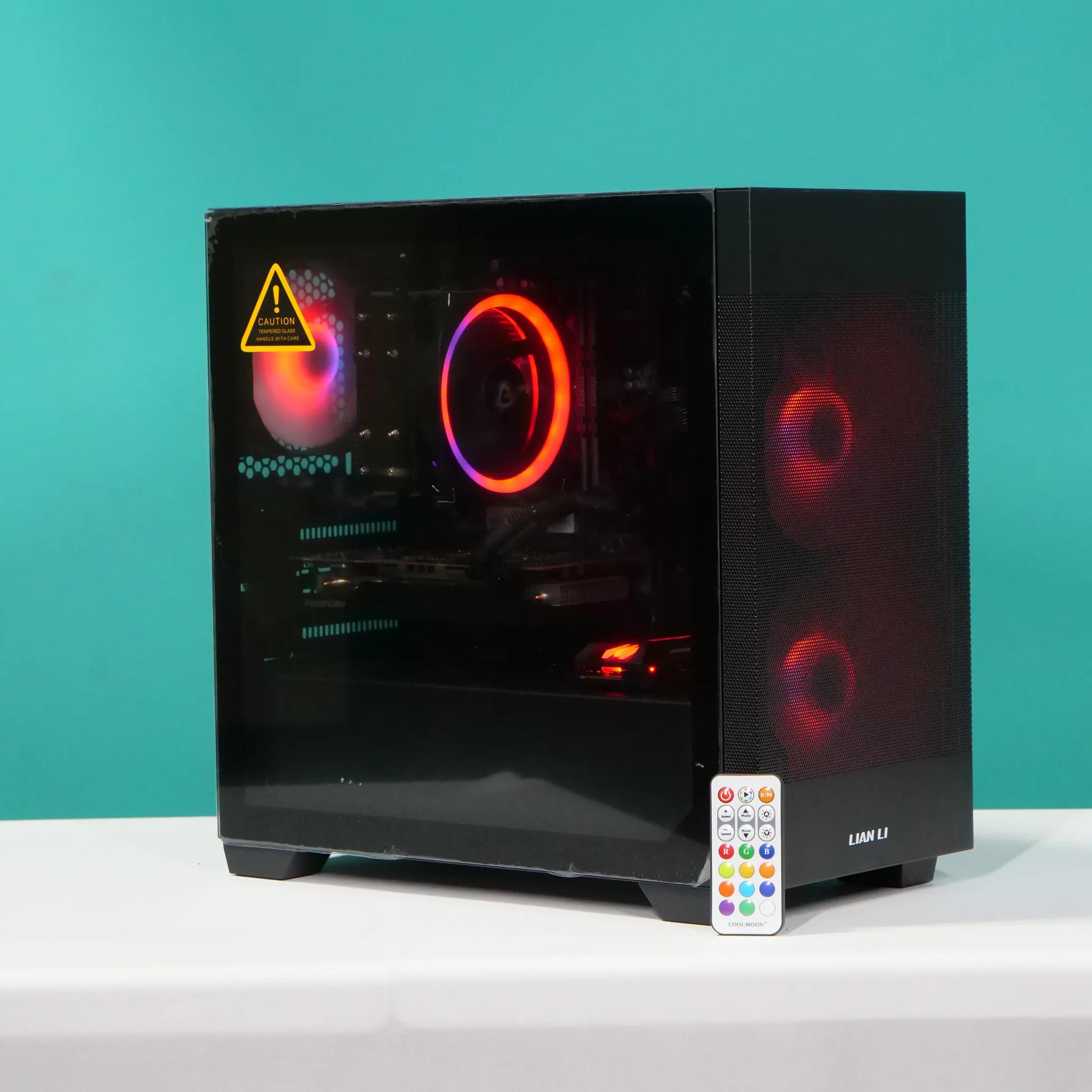 UCW Ready to Play B450 "Go into the light"  Build (R7-2700X + RX 6600 8GB + 16gb RAM + 2tb nvme)