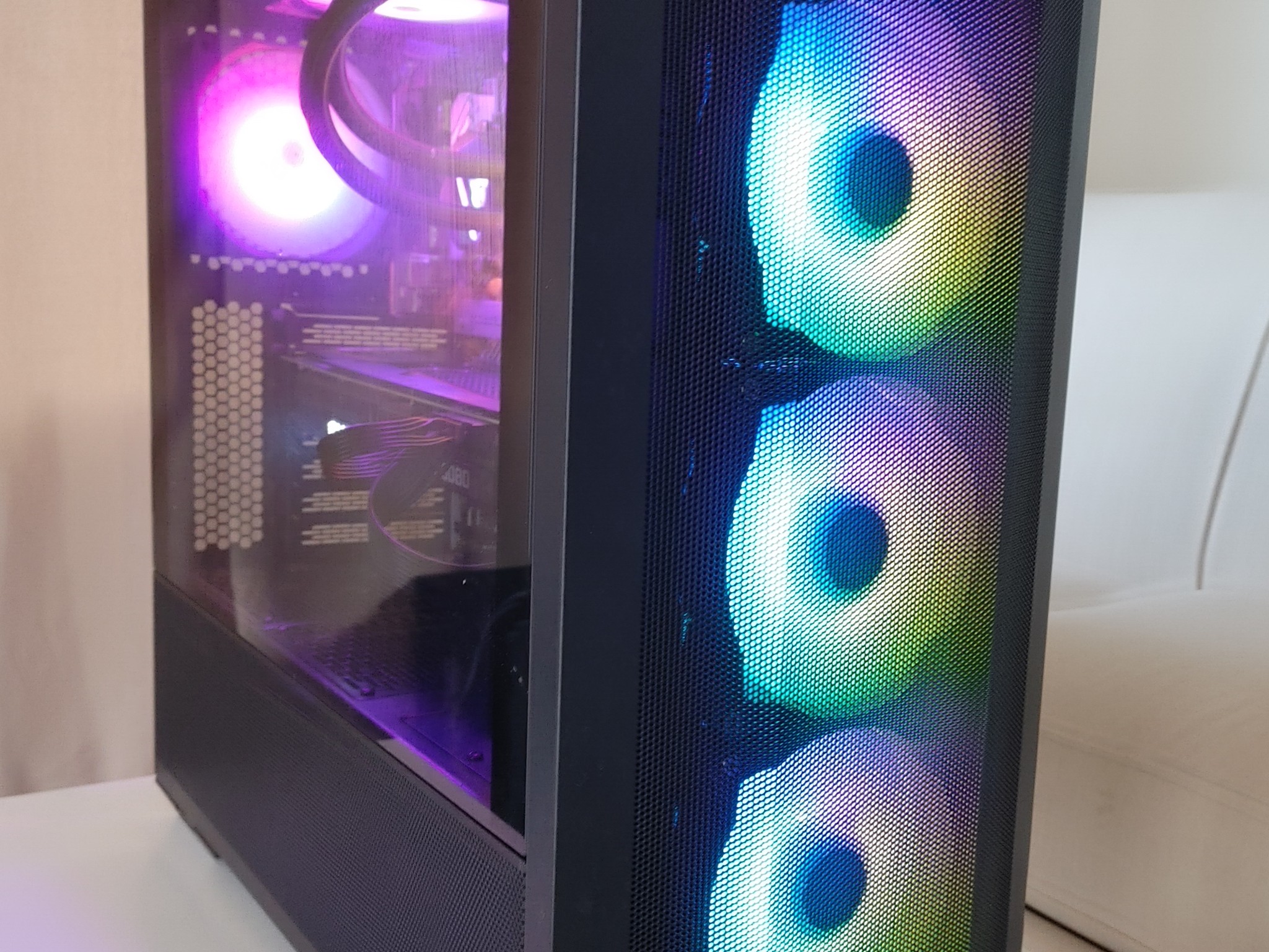 High End Gaming PC i9-11900 RTX 3080 16GB RAM 1TB SSD 3TB HDD