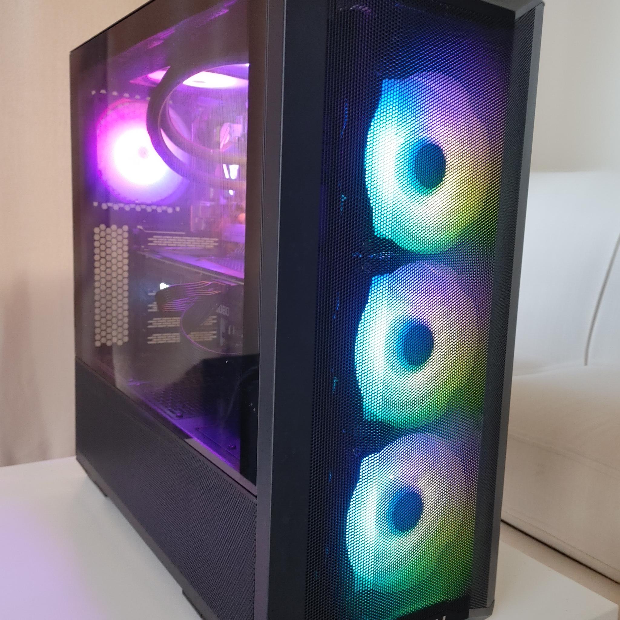 High End Gaming PC i9-11900 RTX 3080 16GB RAM 1TB SSD 3TB HDD