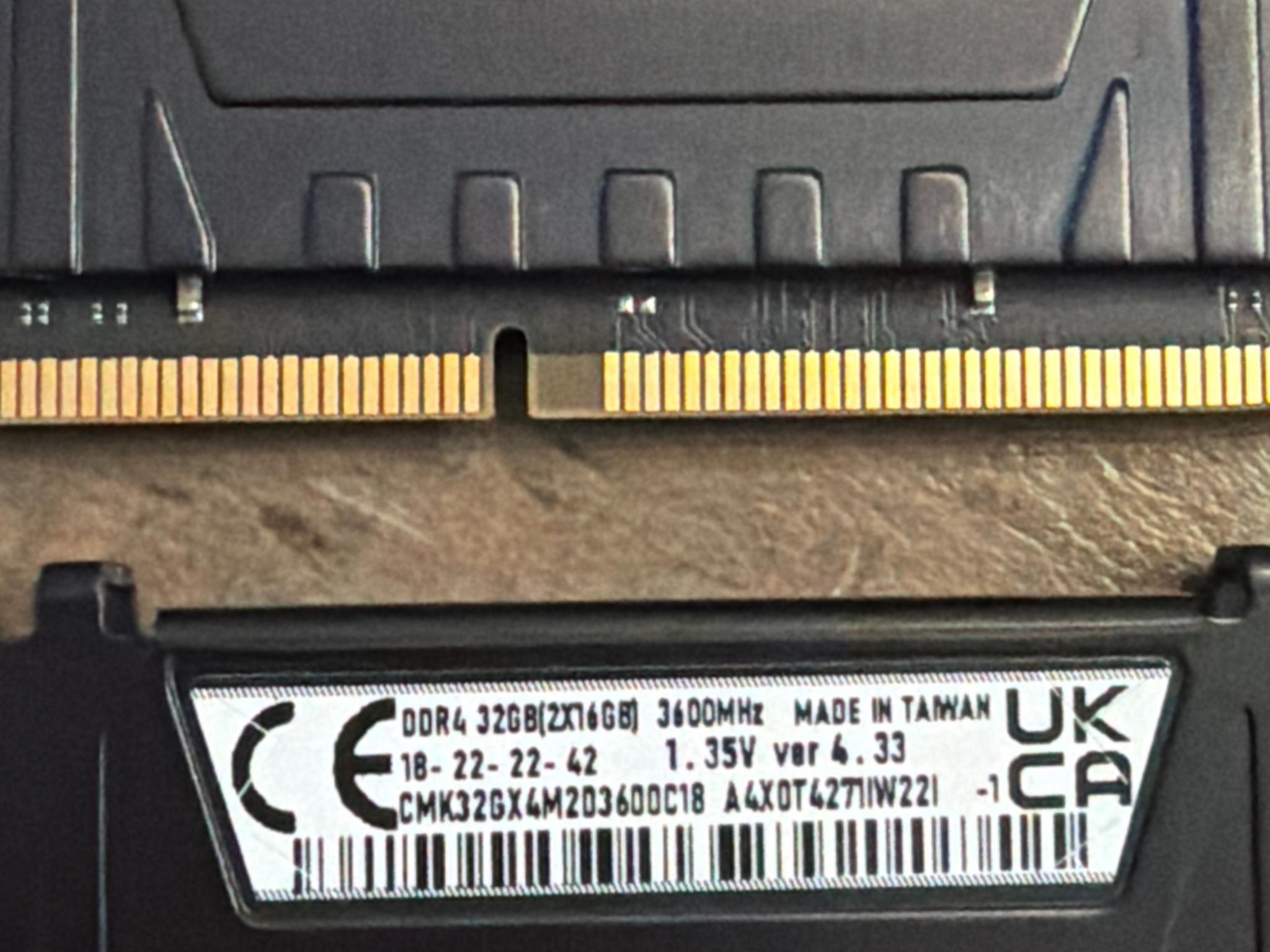 CORSAIR Vengeance LPX DDR4 2x16 GB 3600MHz CL18