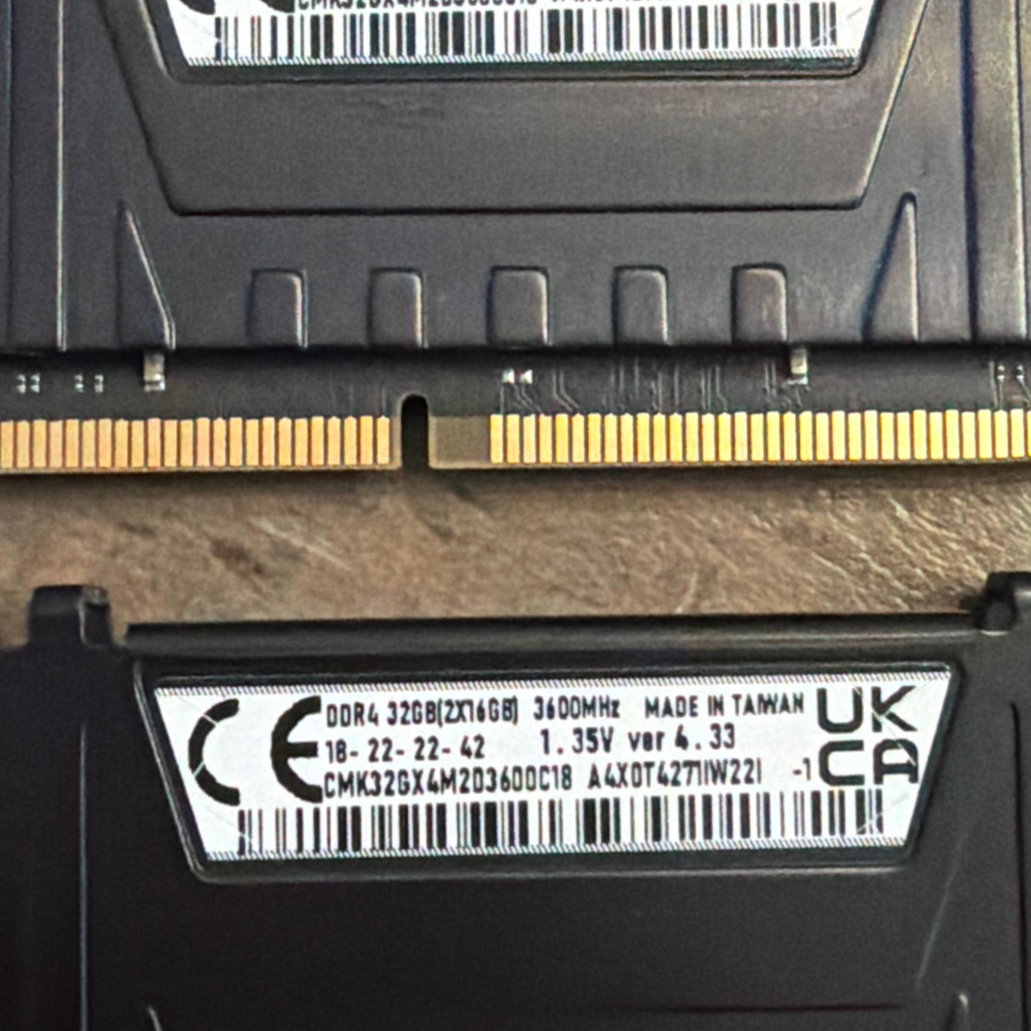 CORSAIR Vengeance LPX DDR4 2x16 GB 3600MHz CL18