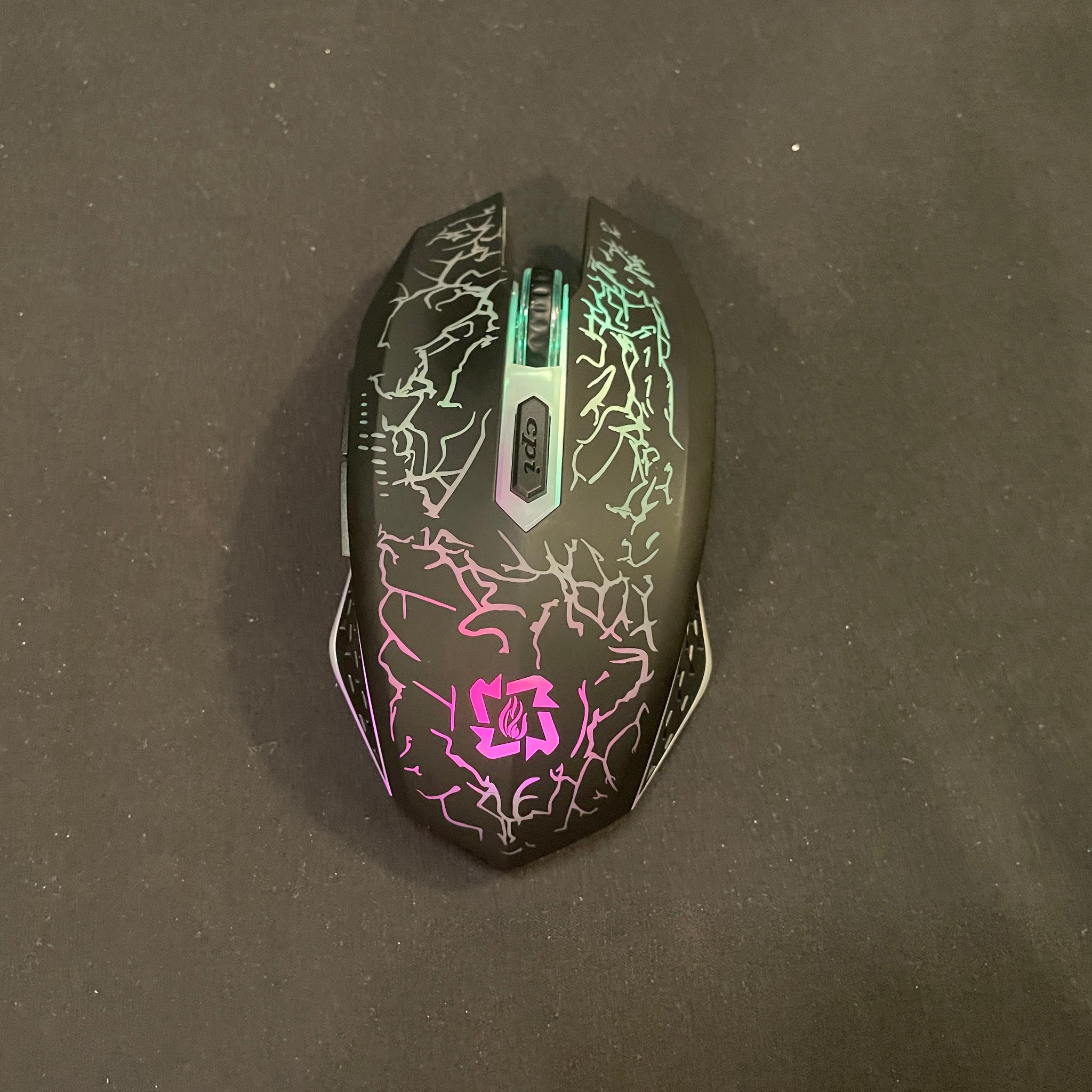 Rgb lightning gaming mouse