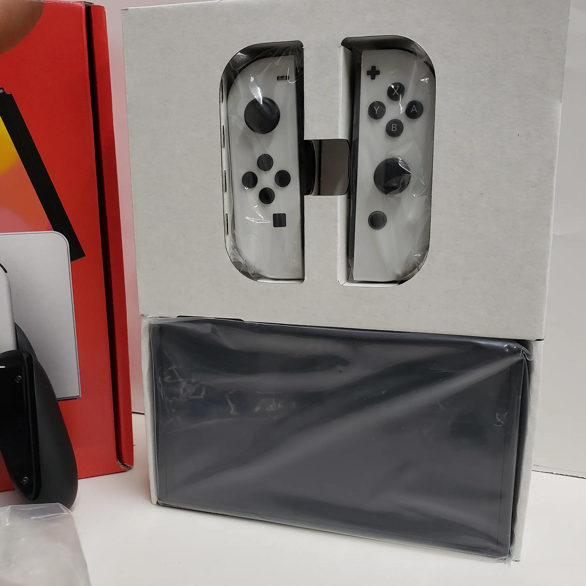 Nintendo Switch OLED Model w/ White Joy-Controllers