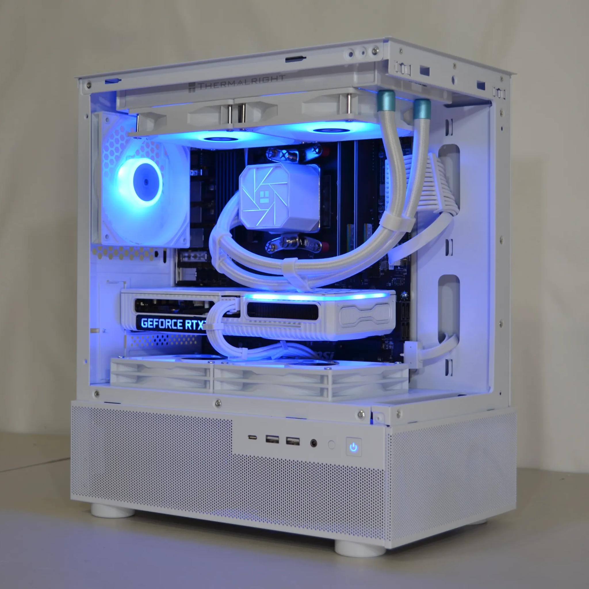 ⬜️ Whiteout V4 ⚪️- RTX 3060ti | Ryzen 5 5500| 1tb NVMe | Windows 11 FULLY Activated
