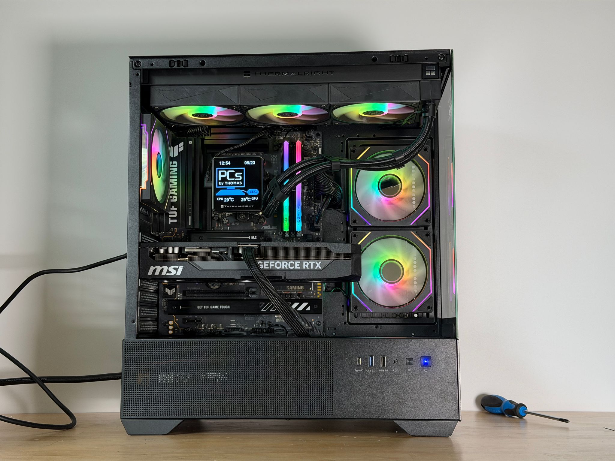 RTX 5080 Ryzen 9700x Gaming PC 32GB DDR5 6000MHZ 2TB SSD
