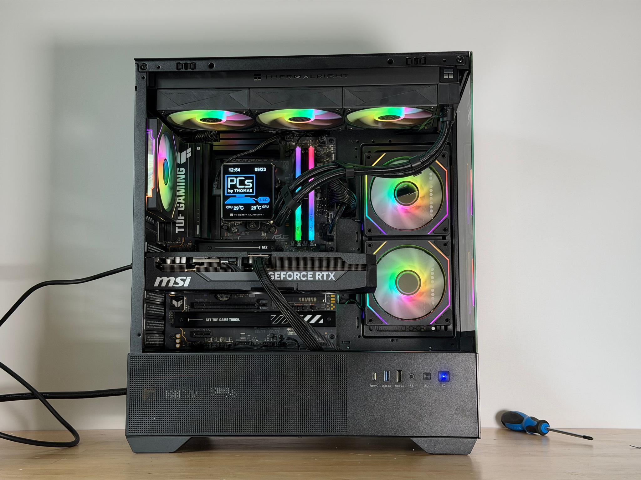 RTX 5080 Ryzen 9700x Gaming PC 32GB DDR5 6000MHZ 2TB SSD
