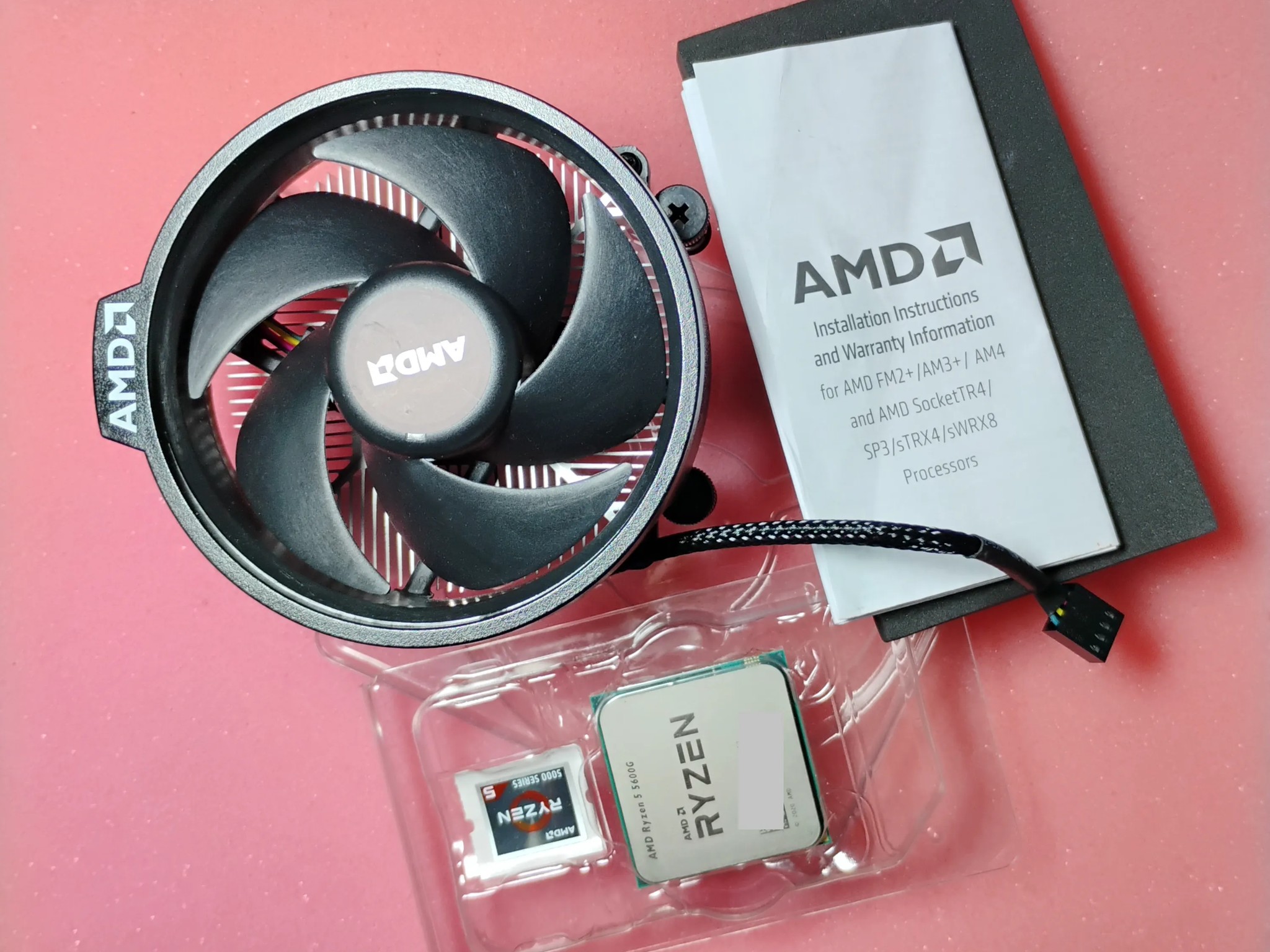AMD Ryzen 5 5600G Processor - Integrated Graphics - Thoroughly Tested - Very Good - 6C 12T AMD CPU