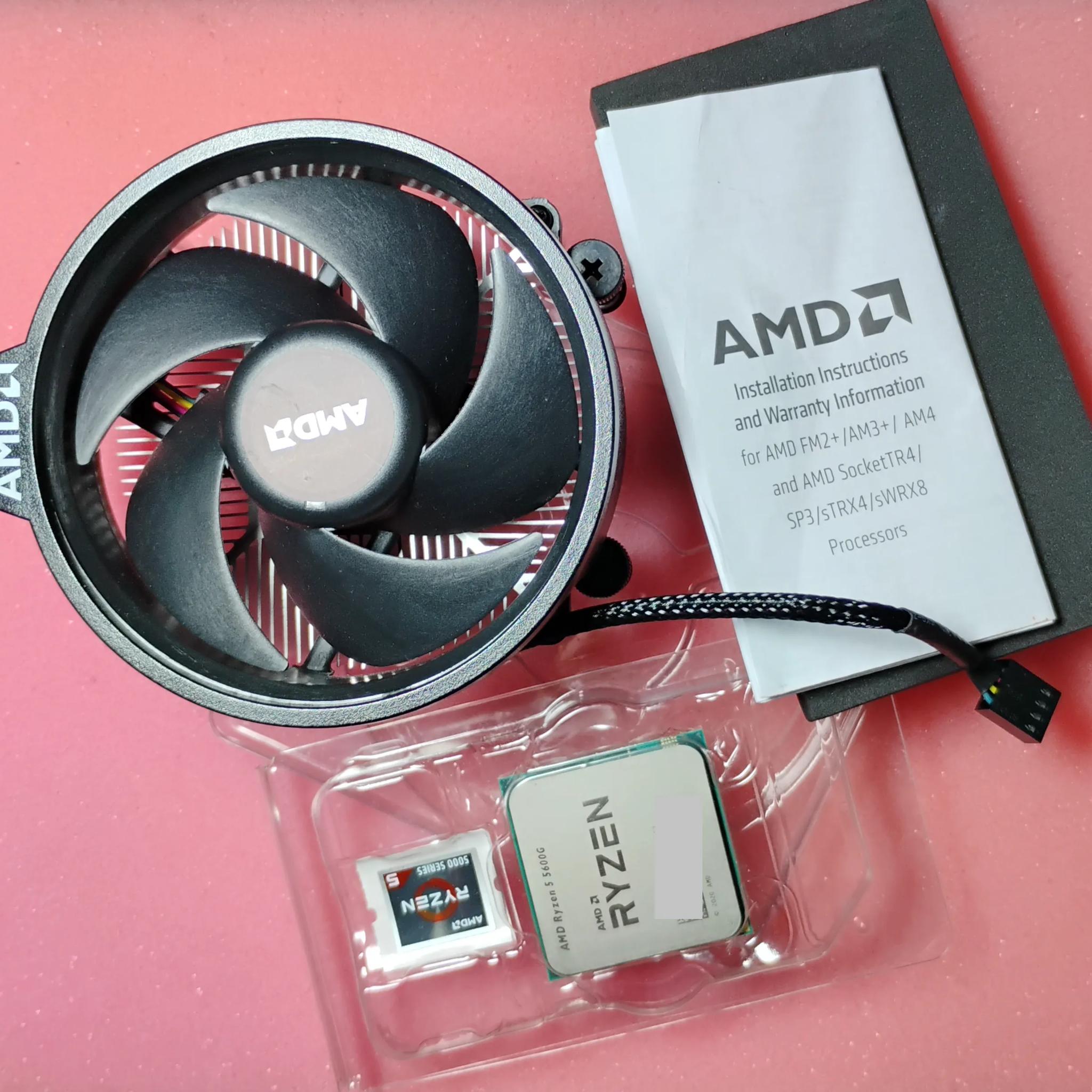 AMD Ryzen 5 5600G Processor - Integrated Graphics - Thoroughly Tested - Very Good - 6C 12T AMD CPU