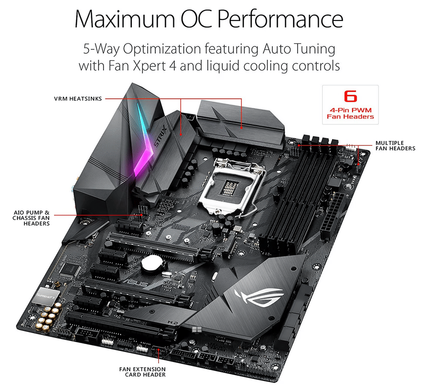 NEW Asus ROG STRIX Z370-F GAMING ATX LGA1151 Motherboard (Intel 8th & 9th Gen CPUs)