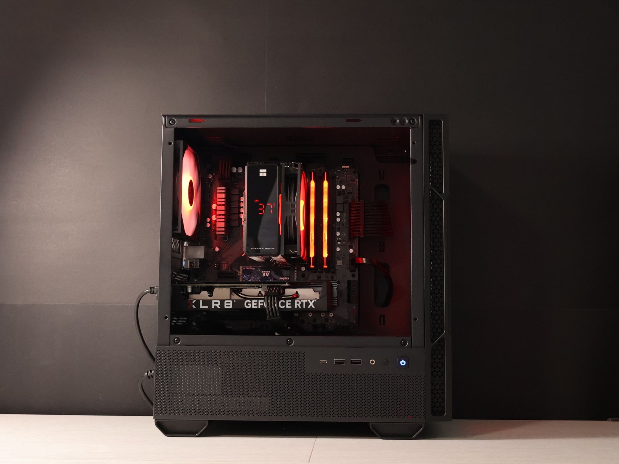 ⚫️BLACKOUT⚫️ Gaming PC | AMD Ryzen 5 3600 | 32GB | RTX 4060 | 1TB SSD | Win11 Home | Wi-Fi