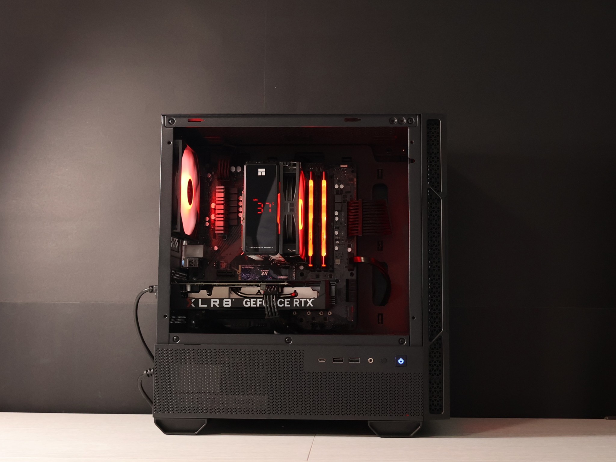 ⚫️BLACKOUT⚫️ Gaming PC | AMD Ryzen 5 3600 | 32GB | RTX 4060 | 1TB SSD | Win11 Home | Wi-Fi