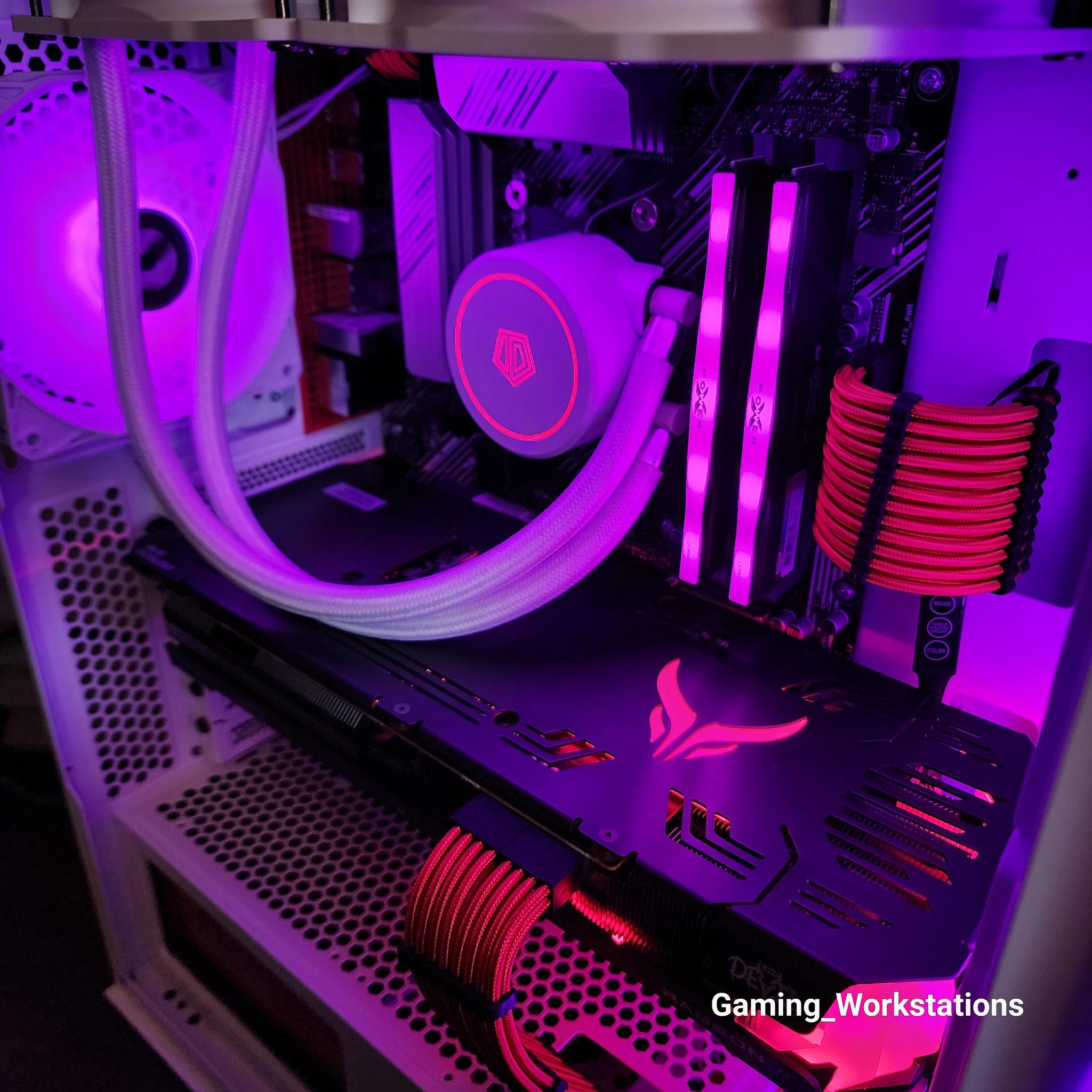 💗🤍💗 Radeon RX 6750 XT // AMD Ryzen 5 5600 // Zenith RGB 16GB 3200MHz // Samsung 980 1TB NVMe