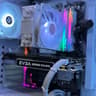 All white RGB Gaming PC - Ryzen 5 2600X - GTX 1070 - 32GB DDR4 - 512GB NvMe SSD