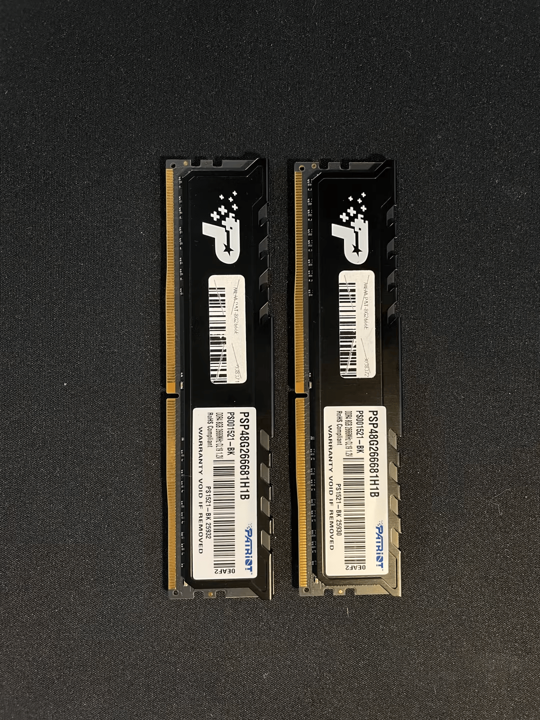 Patriot 16 GB DDR4 (2x8GB) 2666 MHz cl19
