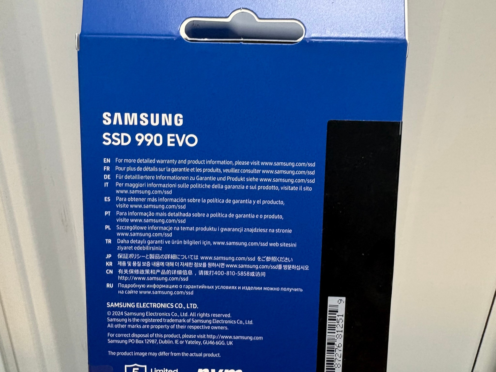 SAMSUNG 990 EVO SSD 1TB, PCIe Gen 4x4, Gen 5x2 M.2 2280 NVMe SSD, Up to 5,000MB/s