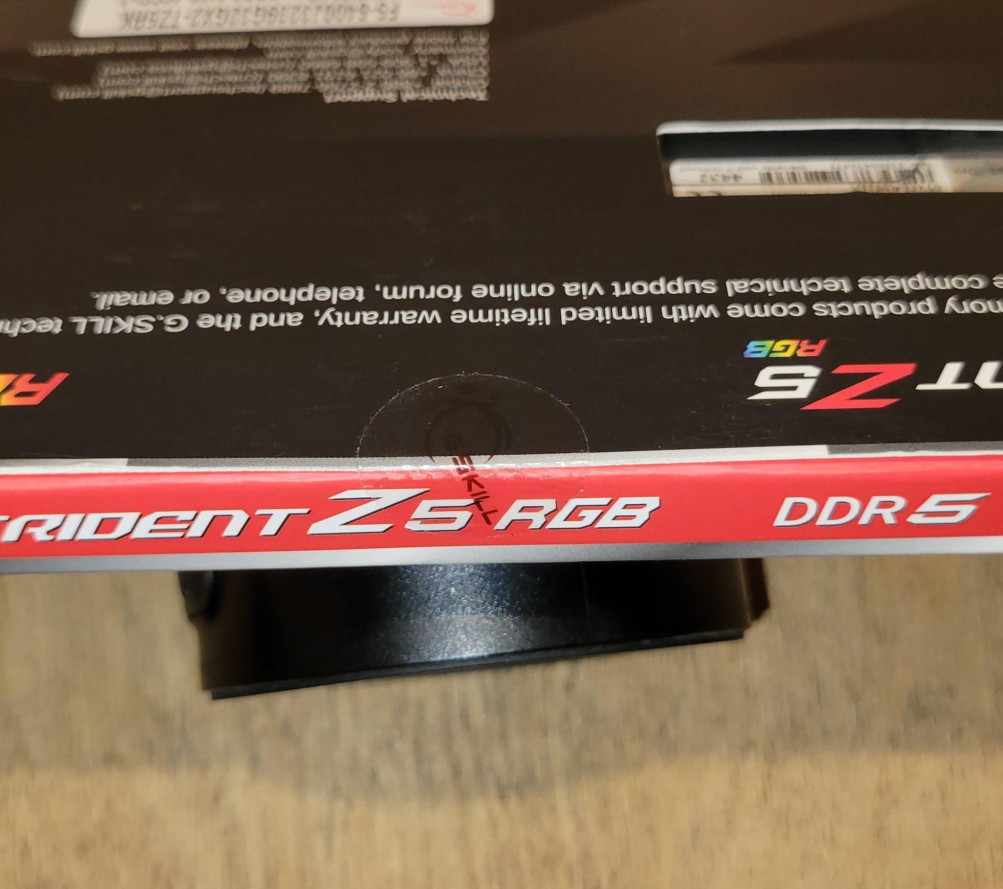 Never opened G.SKILL Trident Z5 RGB Series 64GB