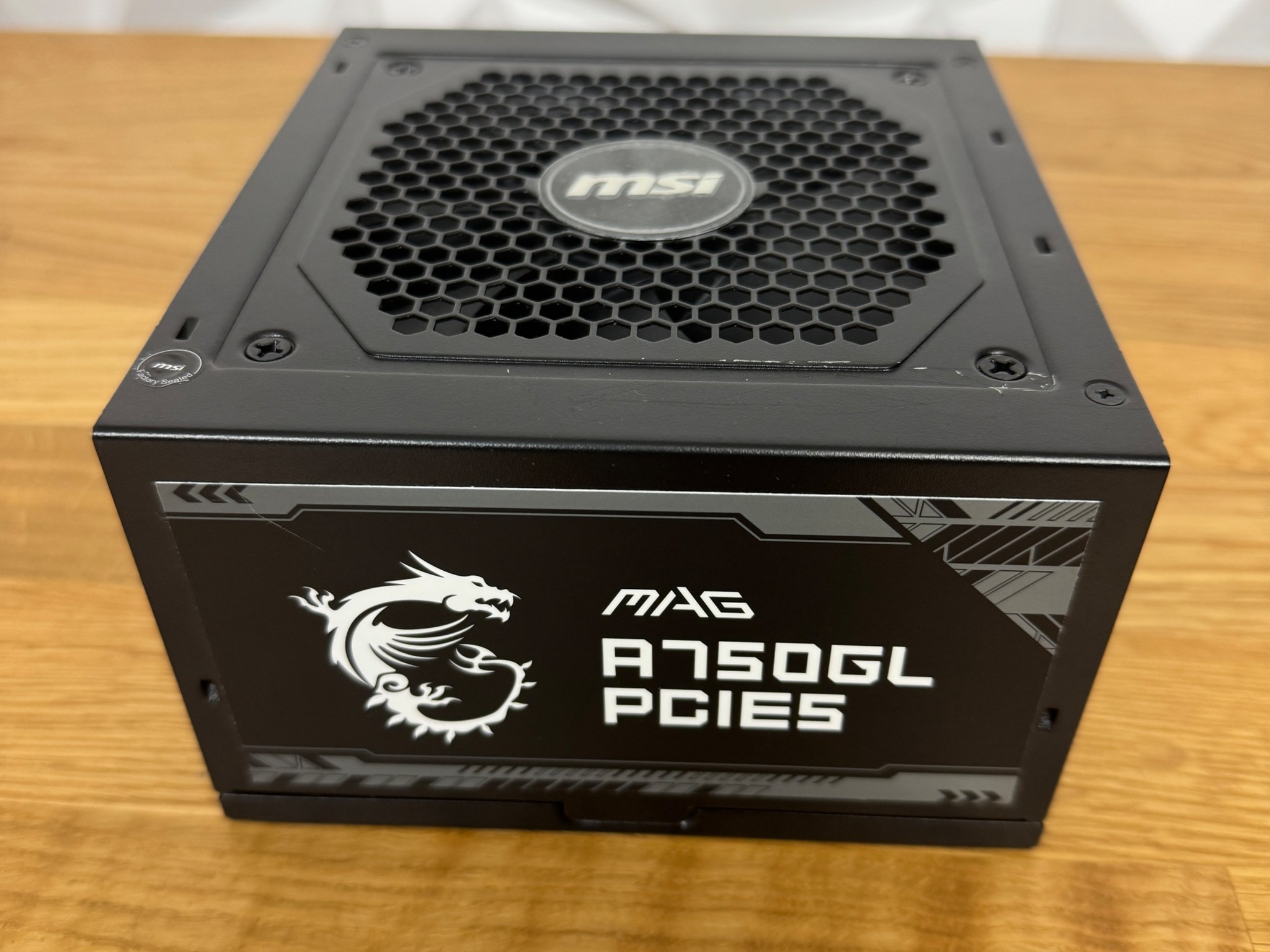 MSI MAG A750GL PCIE5 Power Supply ATX 80 Plus Gold-certified 750W PSU