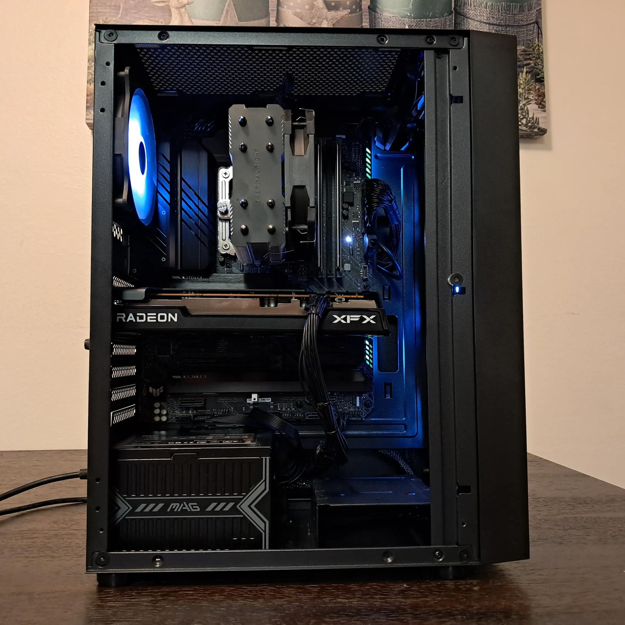 ⚫⚔️1080p Ultra Slayer⚔️⚫ Radeon RX 6650 XT 8GB | Intel Core i5-10400 | 1TB SSD